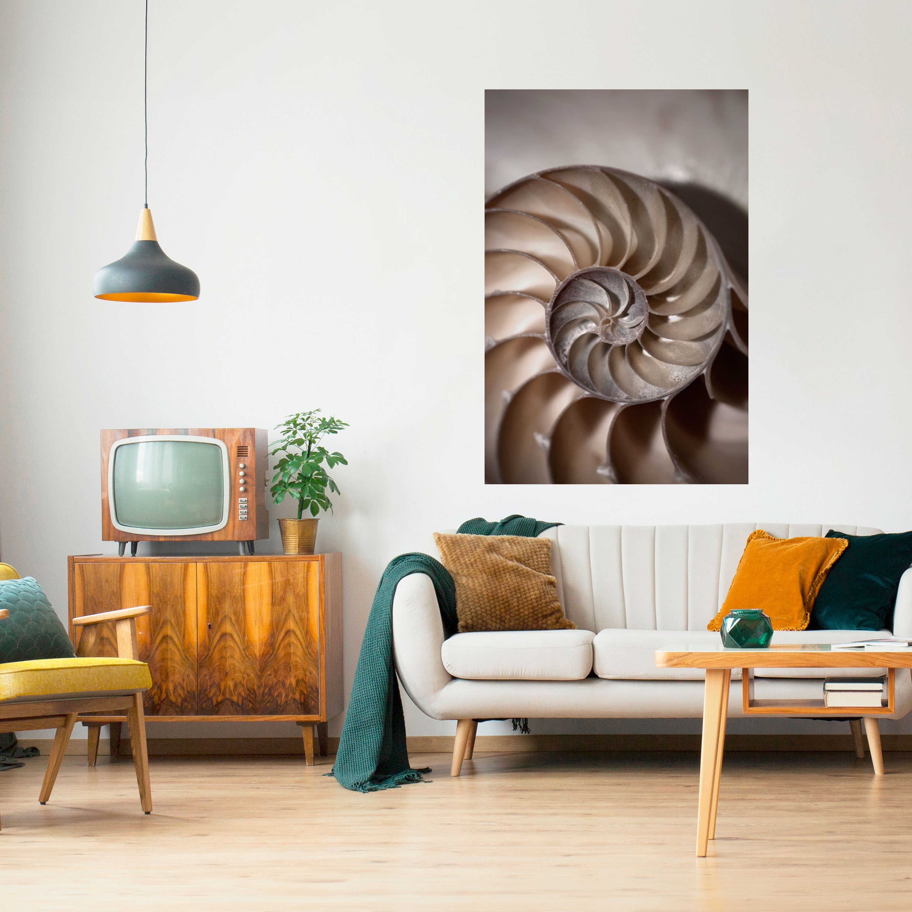 WHISPERS OF SHELLS Naklejka/Plakat pionowy