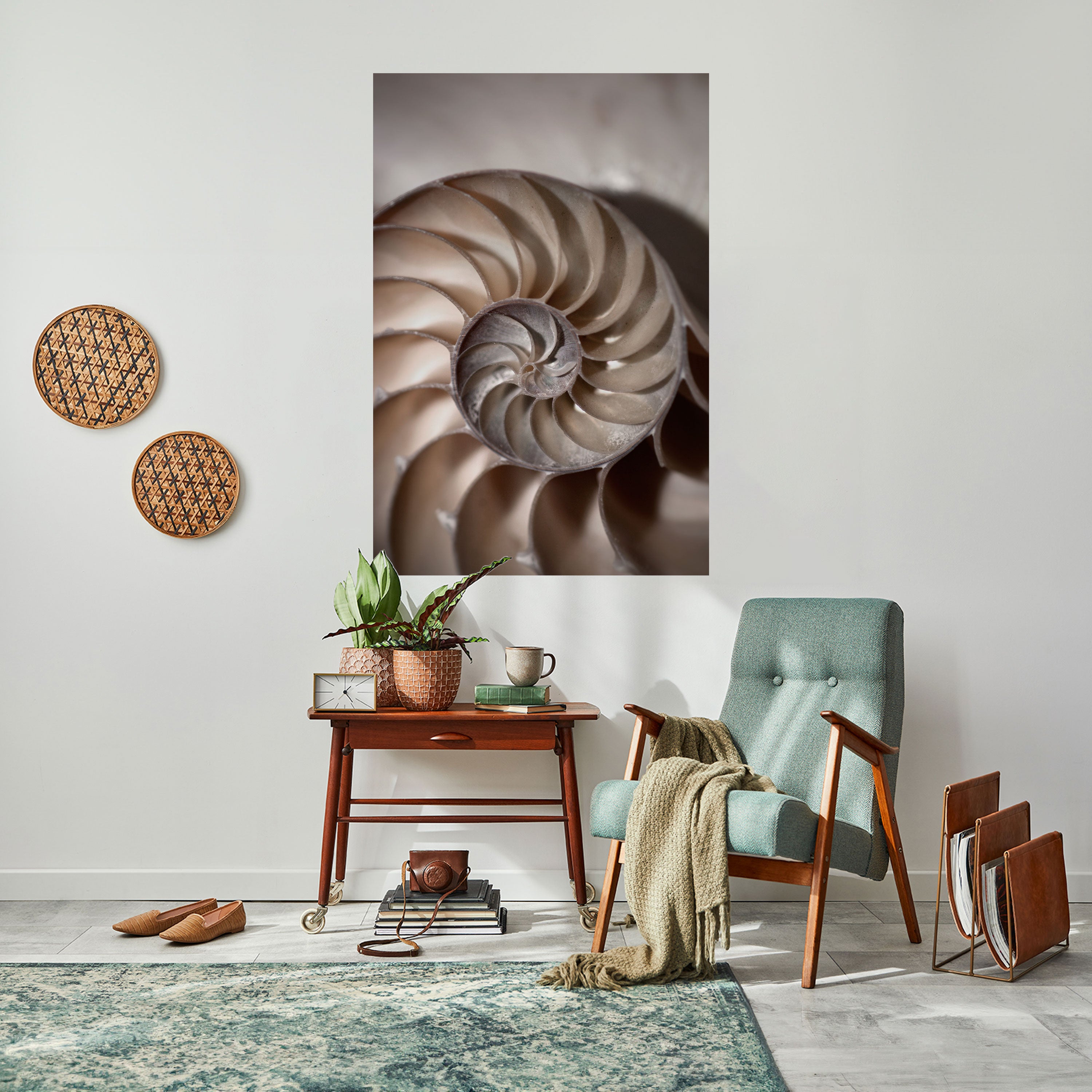 WHISPERS OF SHELLS Naklejka/Plakat pionowy