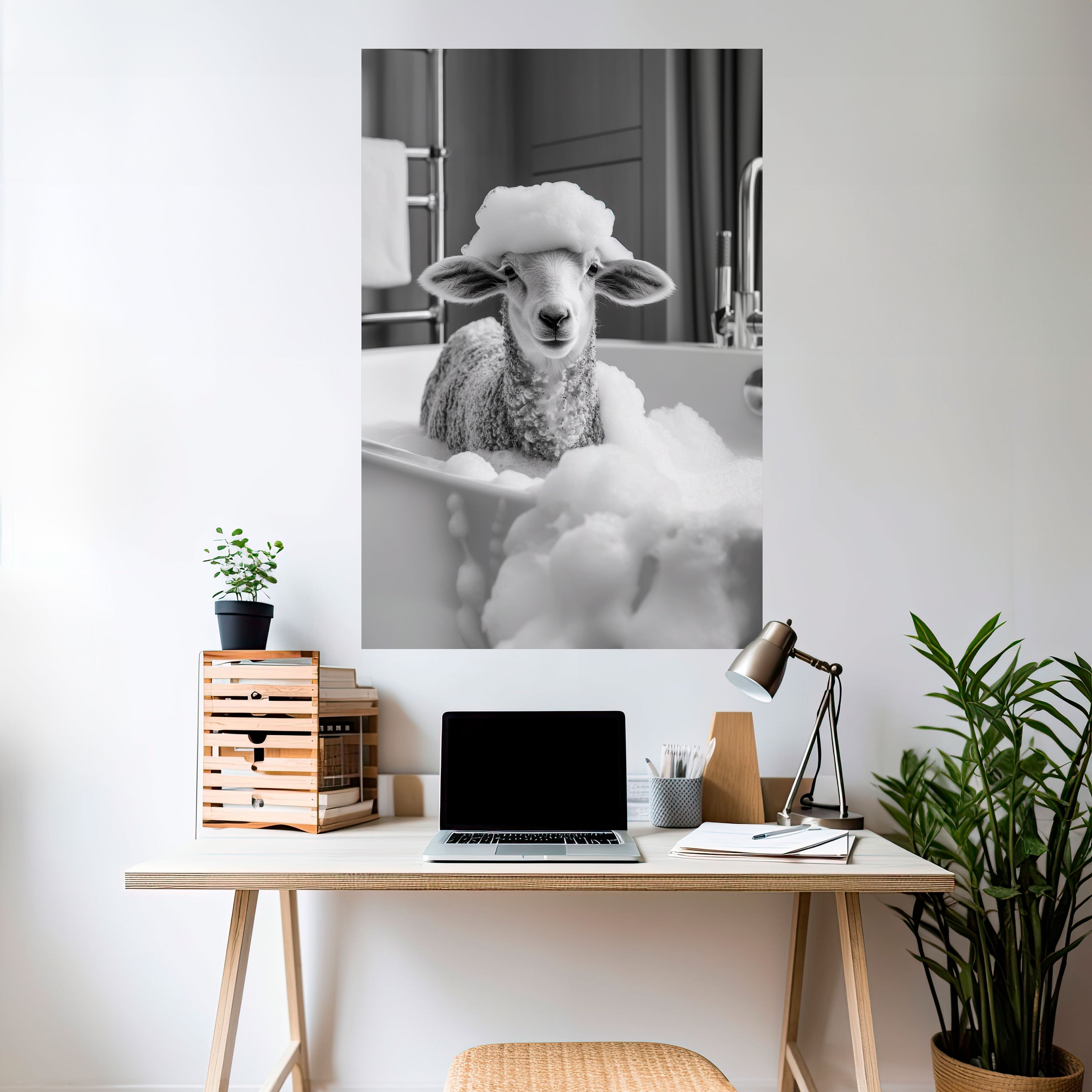 BUBBLE BATH BAA Naklejka/Plakat pionowy