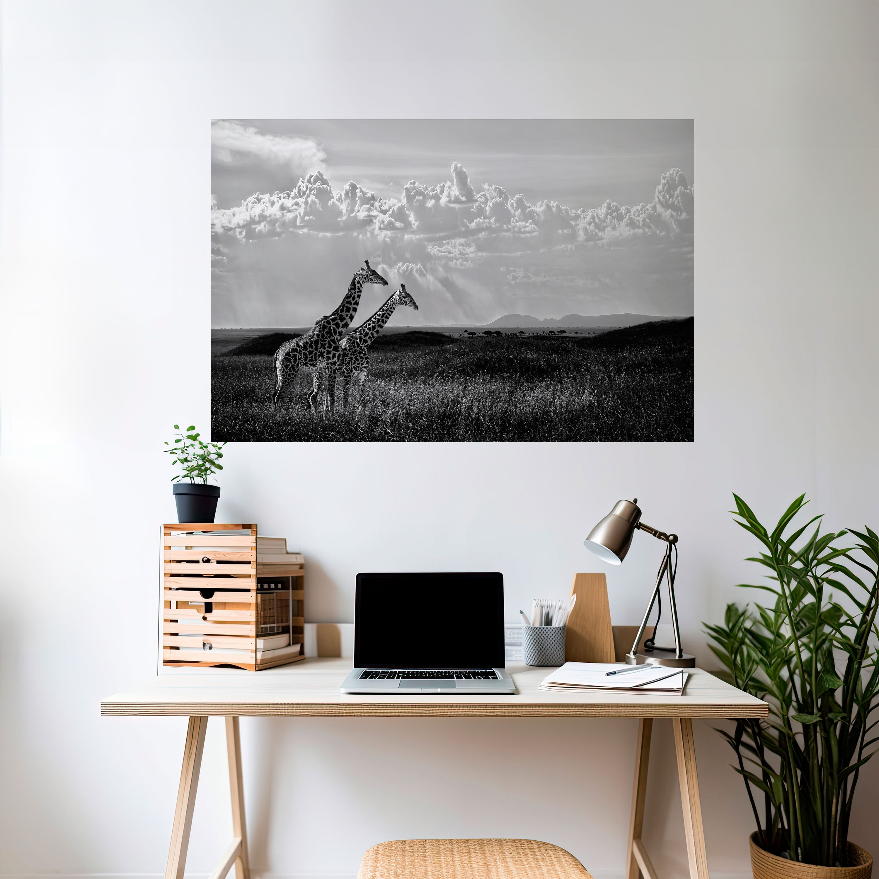 ELEGANT HEIGHTS UNVEILED Naklejka/Plakat poziomy