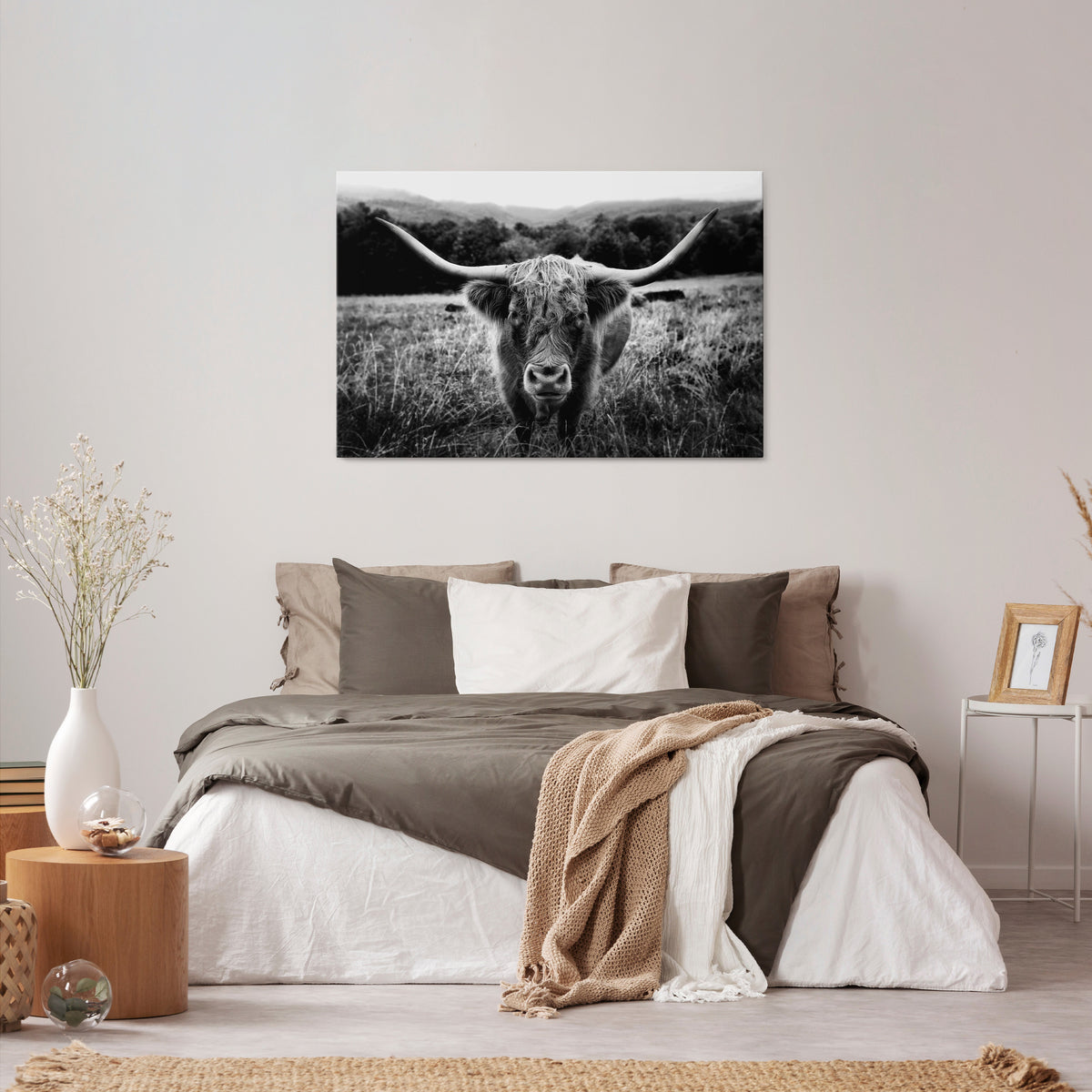 HORNED HERO IN FOCUS Poziomy obraz na płótnie