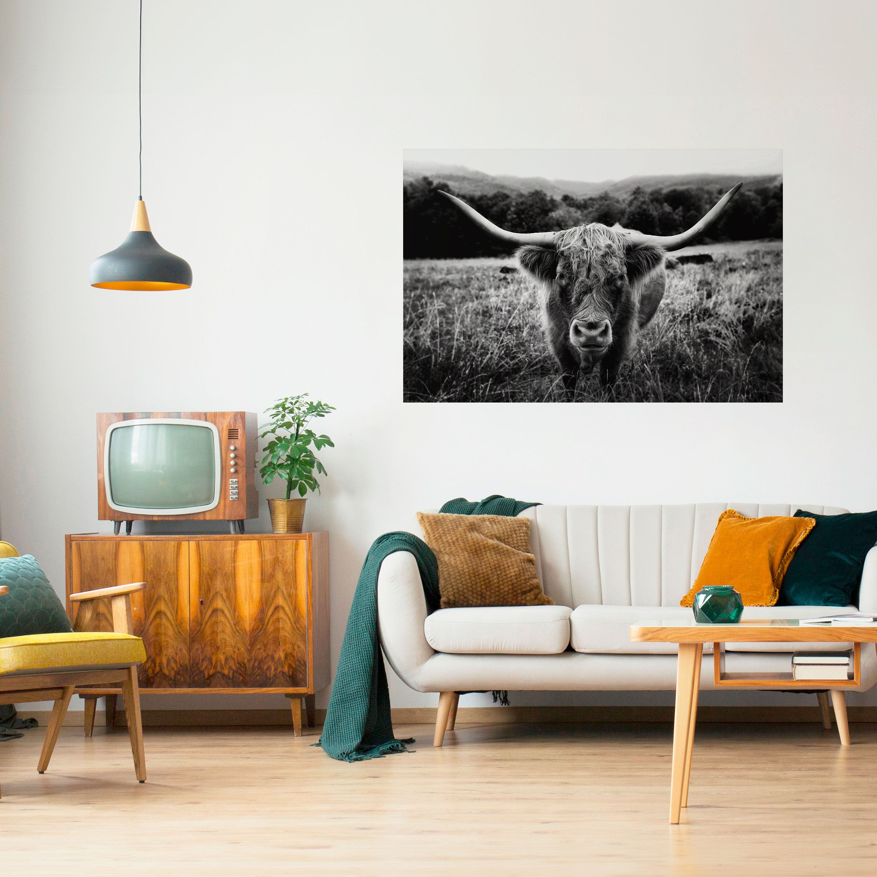 HORNED HERO IN FOCUS Naklejka/Plakat poziomy