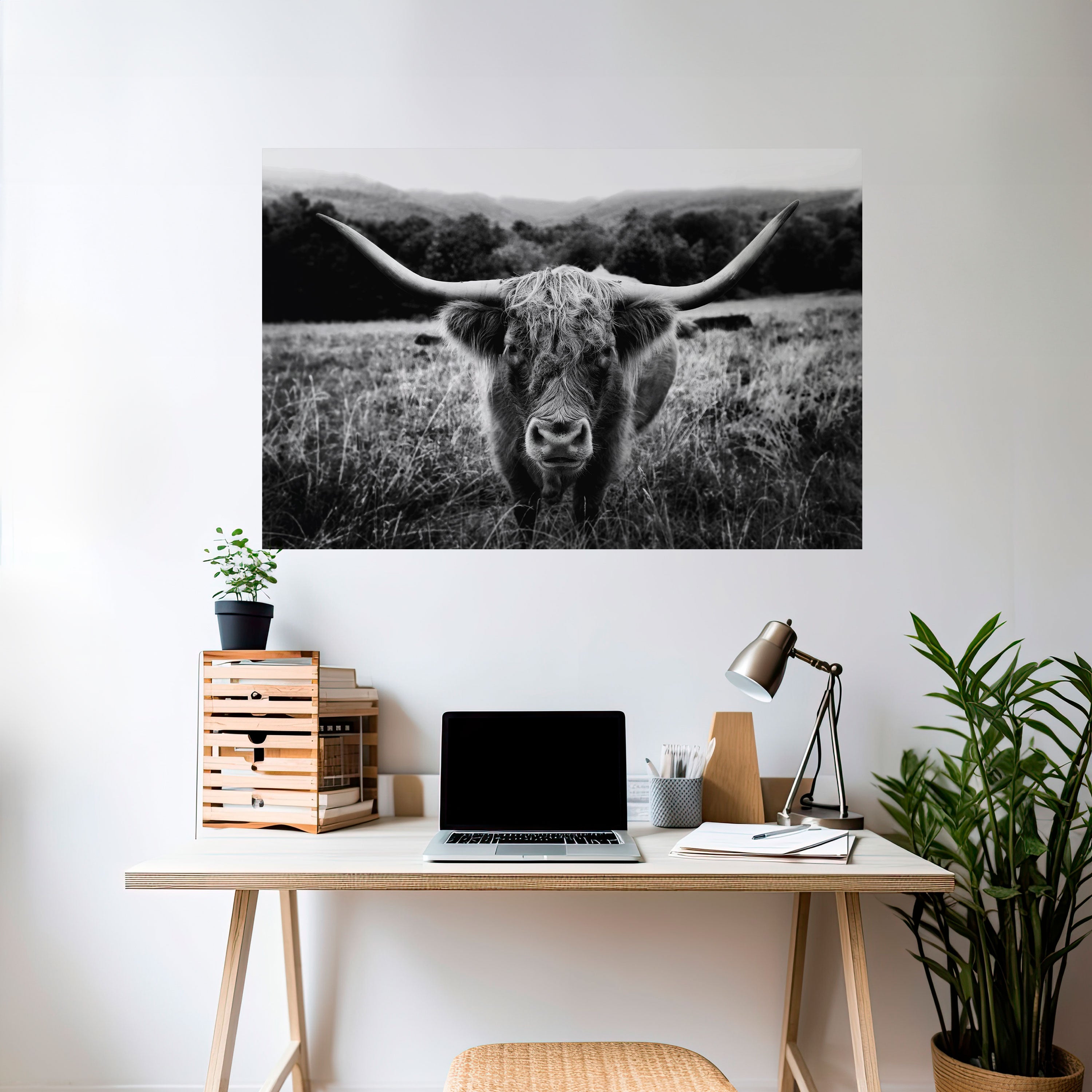 HORNED HERO IN FOCUS Naklejka/Plakat poziomy