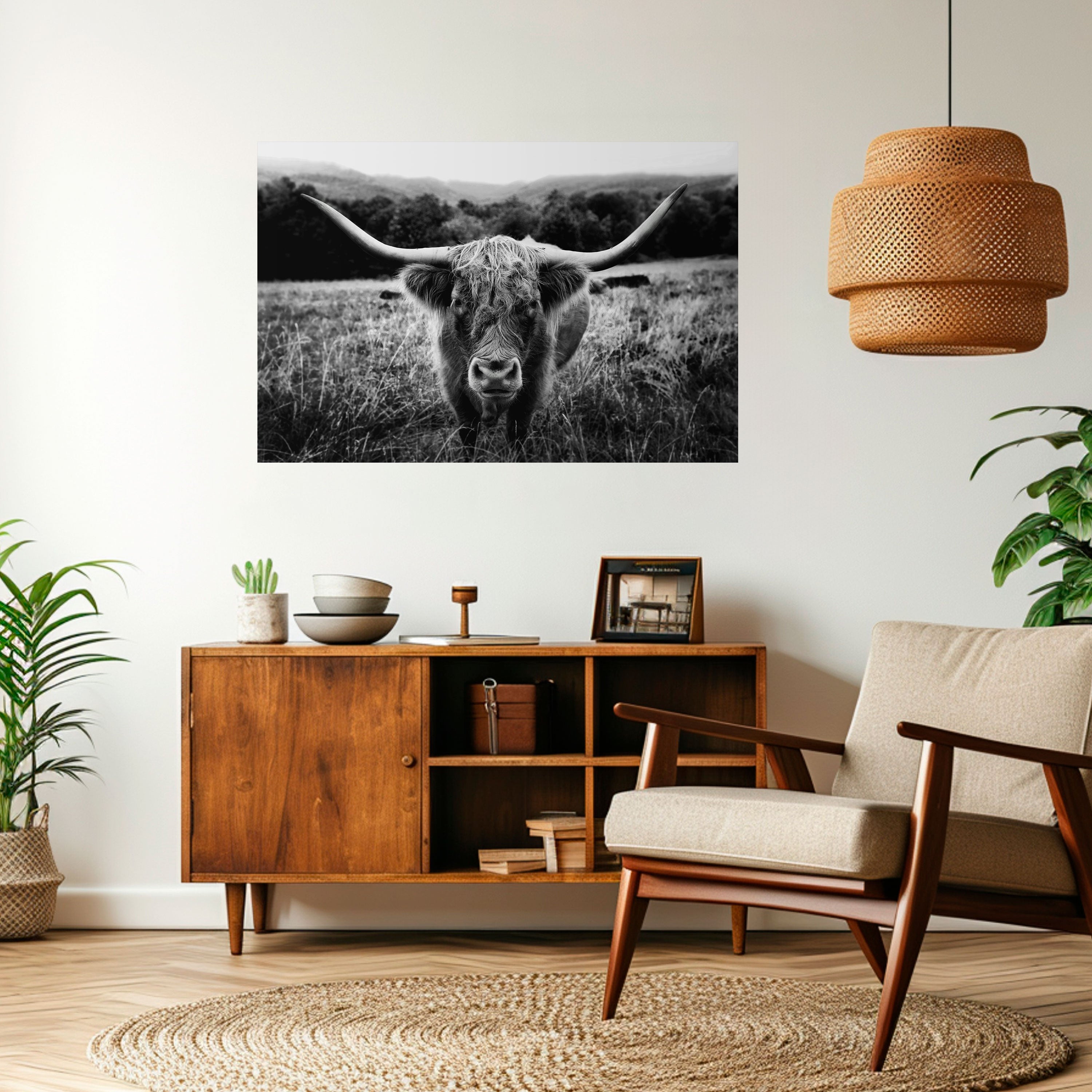 HORNED HERO IN FOCUS Naklejka/Plakat poziomy