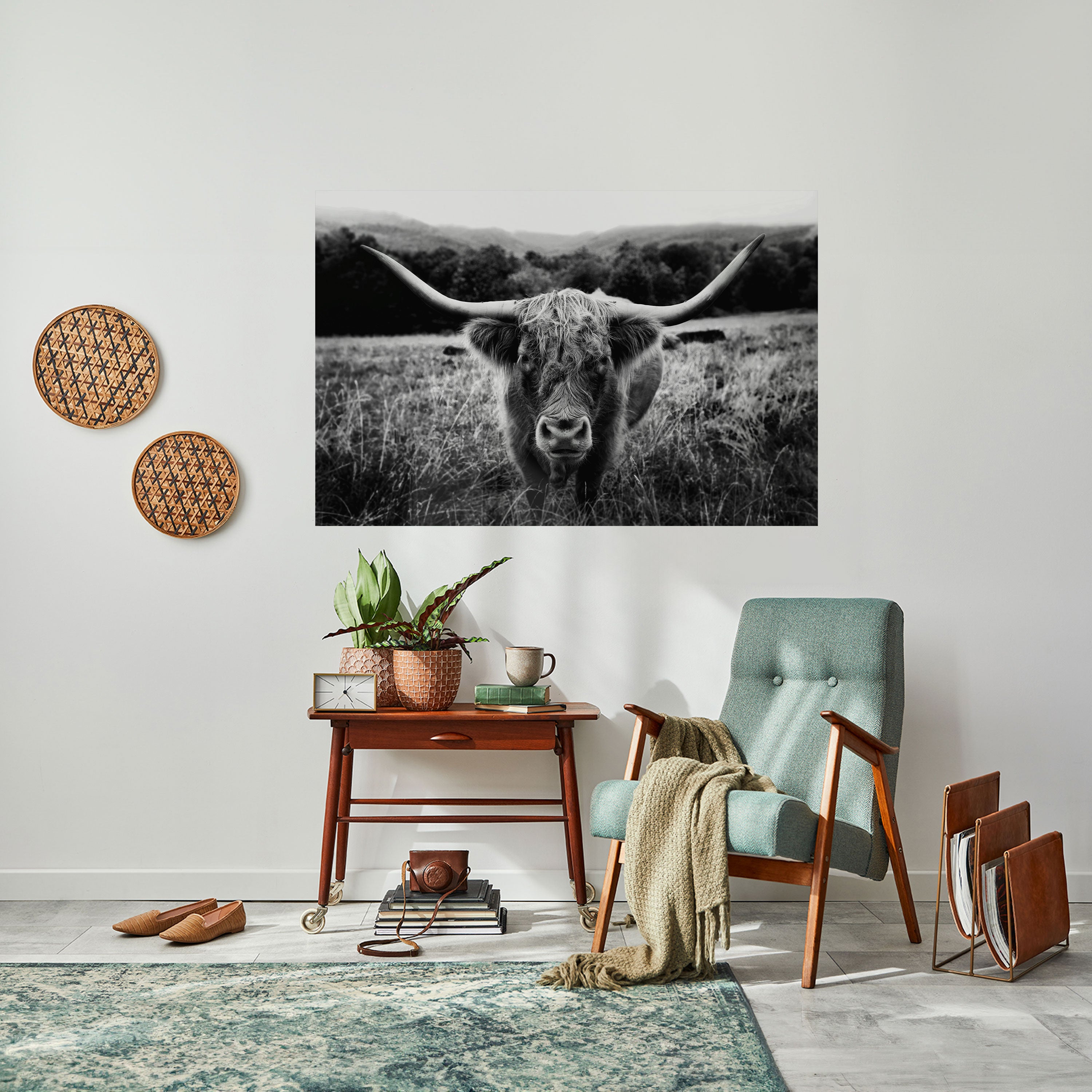 HORNED HERO IN FOCUS Naklejka/Plakat poziomy