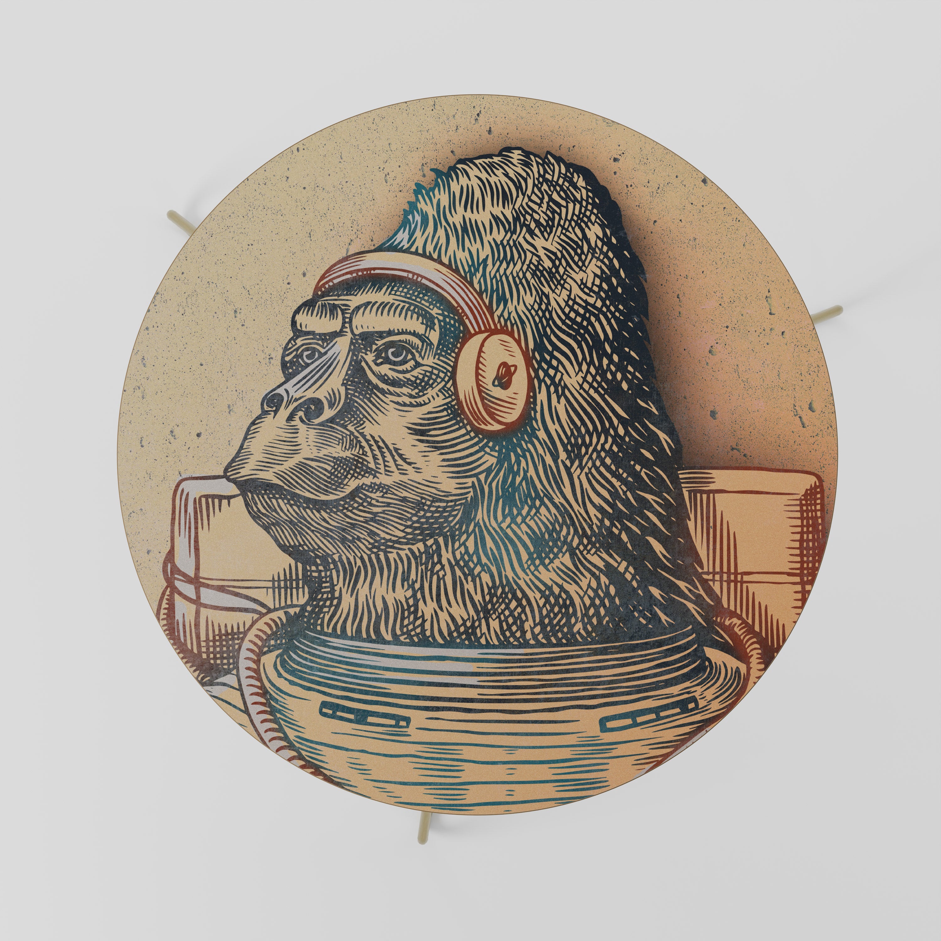 GORILLA GROOVE Stolik kawowy duży