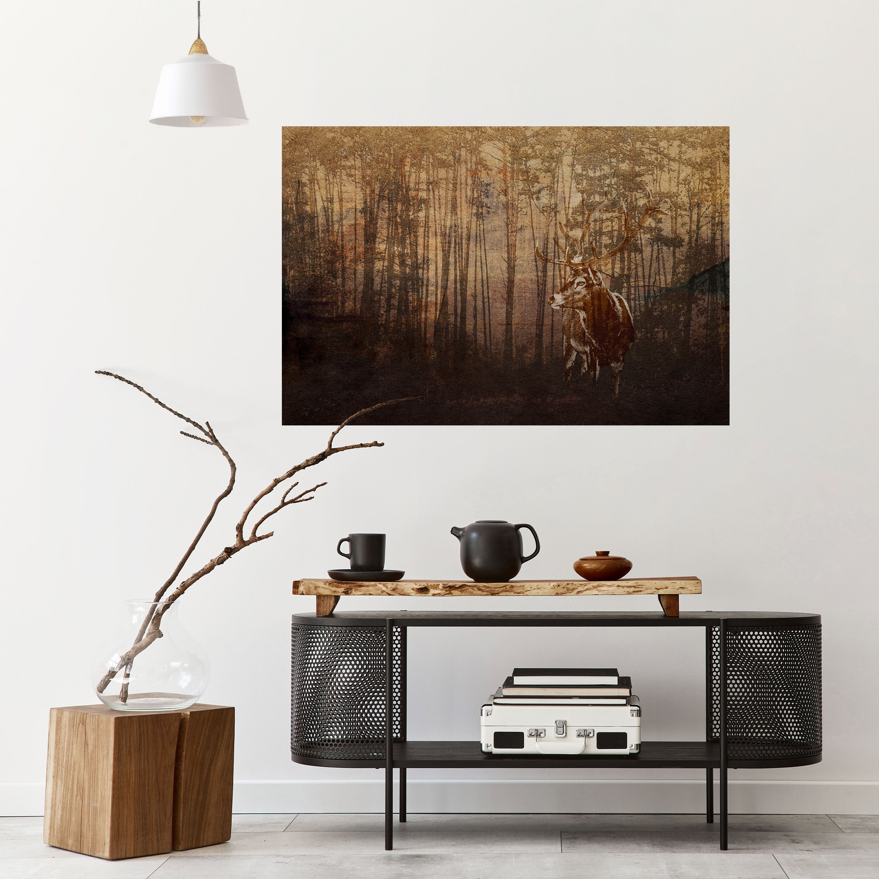 WHISPERING WOODS MYSTIQUE Naklejka/Plakat poziomy