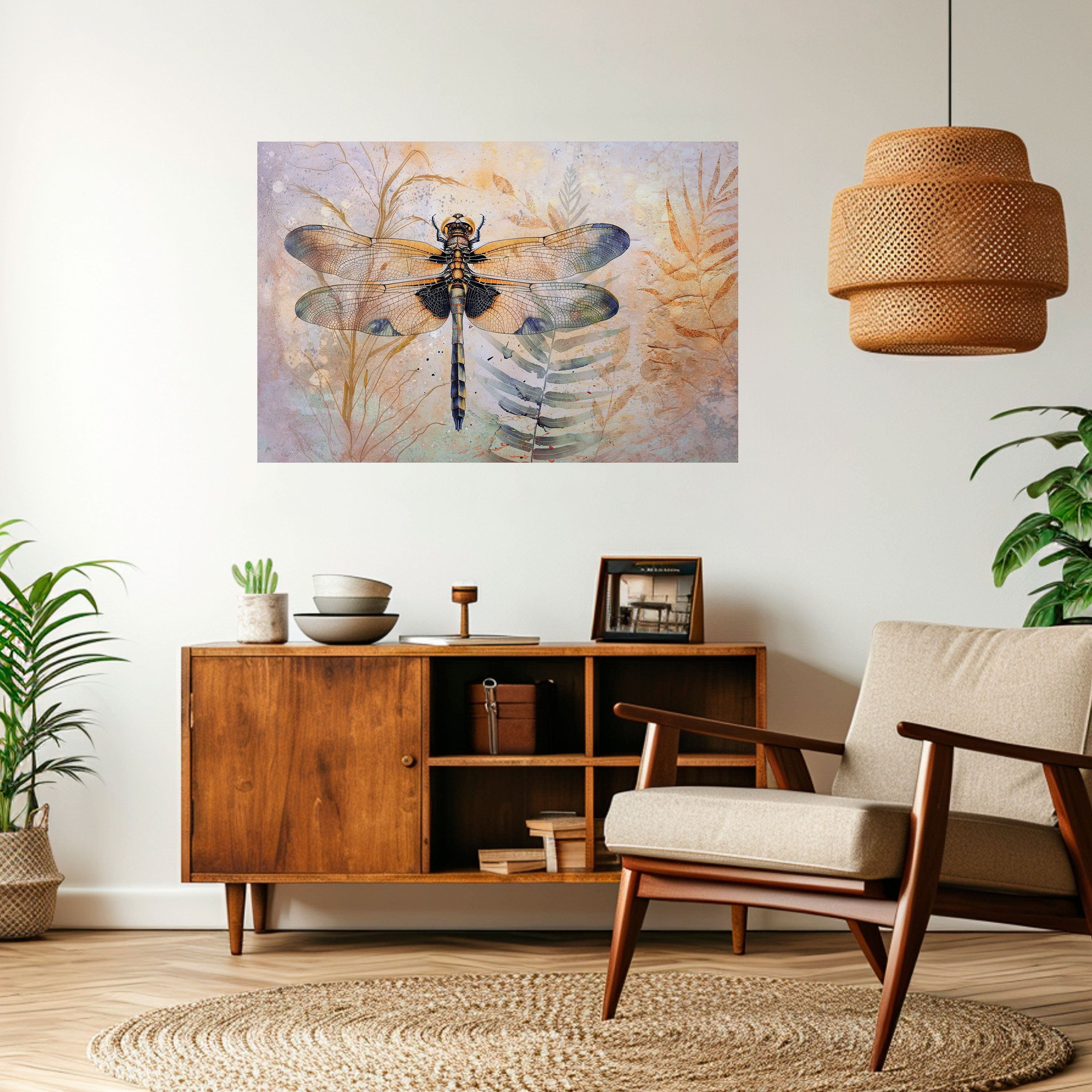 HER HIGHNESS DRAGONFLY Naklejka/Plakat poziomy