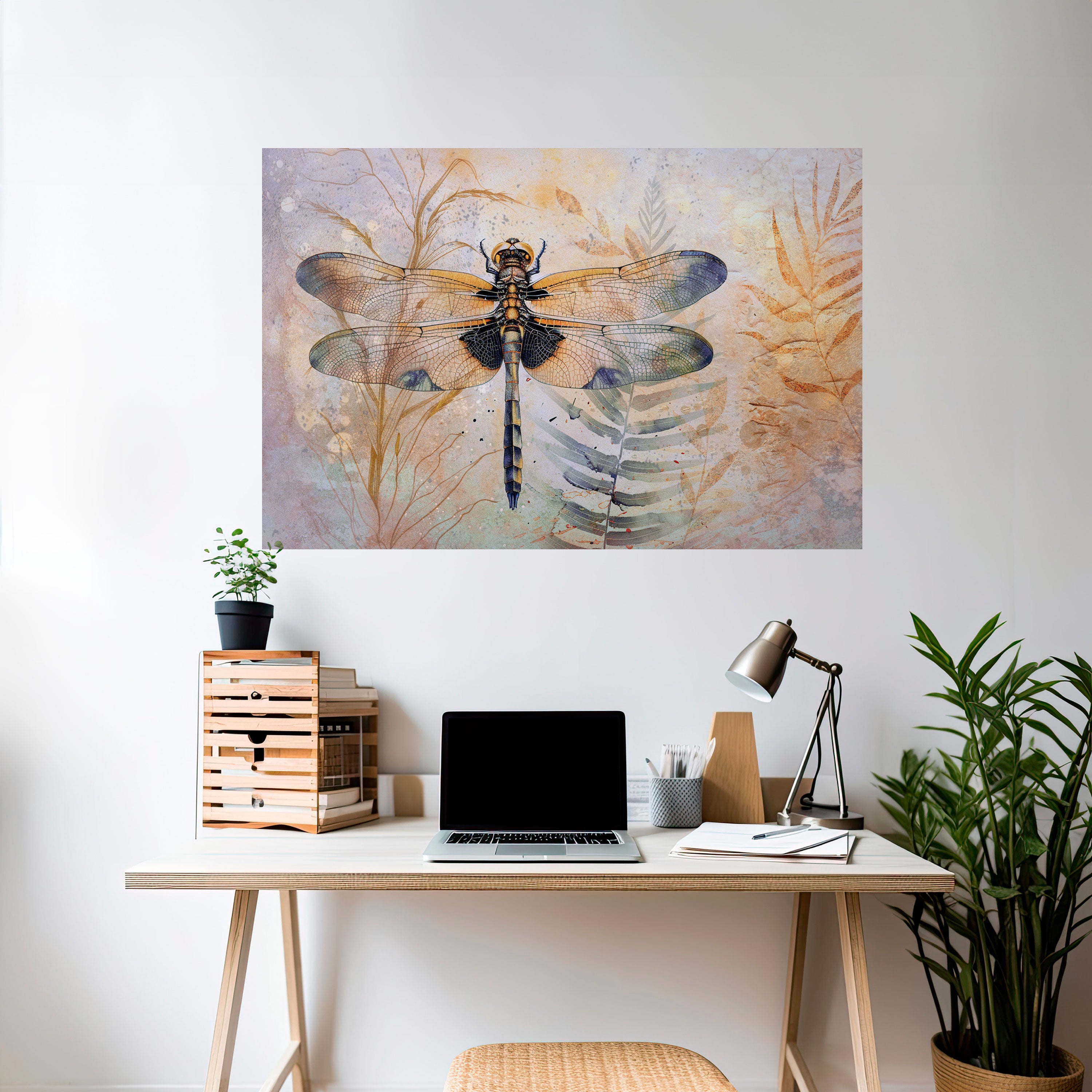 HER HIGHNESS DRAGONFLY Naklejka/Plakat poziomy