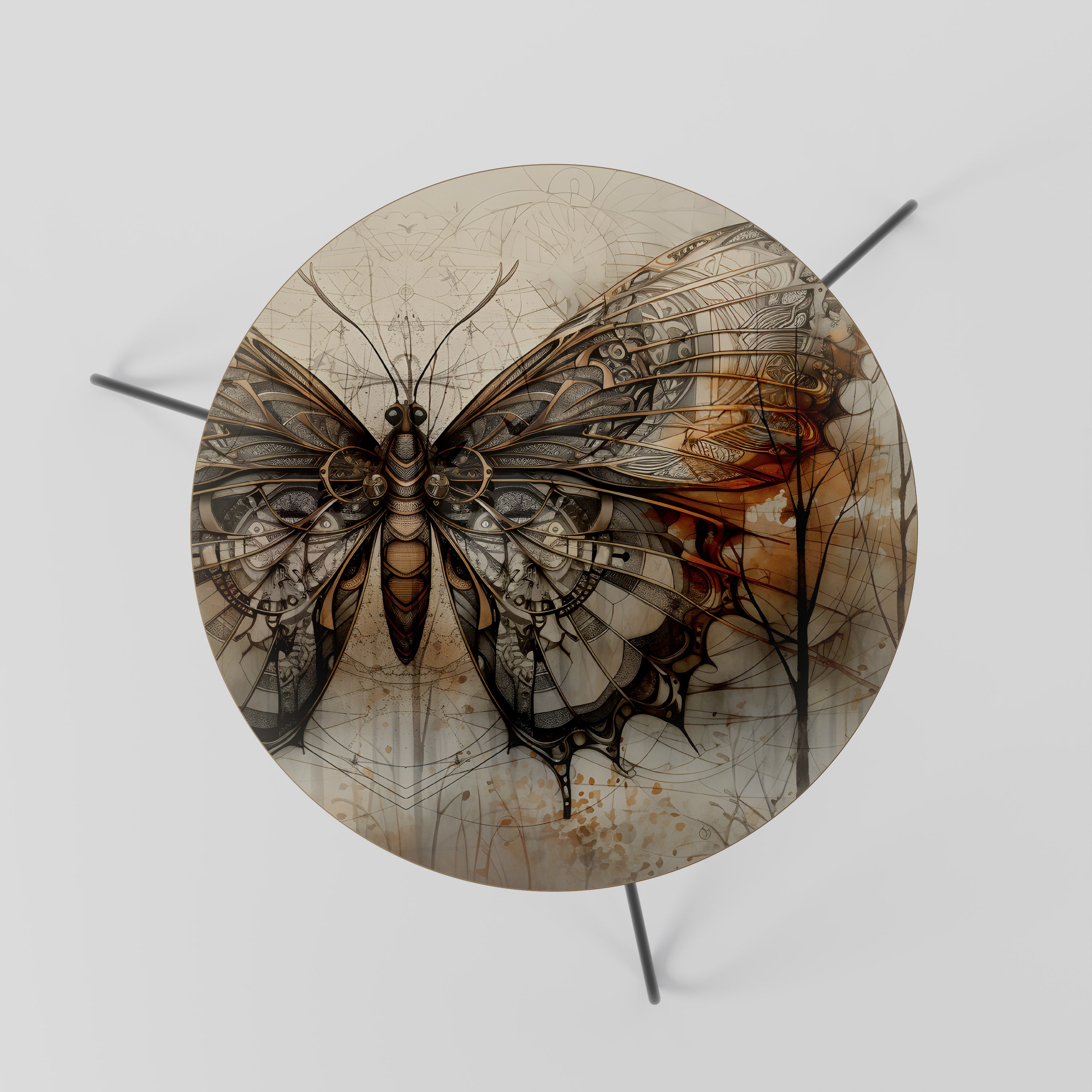 MECHANICAL BEAUTY UNVEILED Stolik kawowy mały