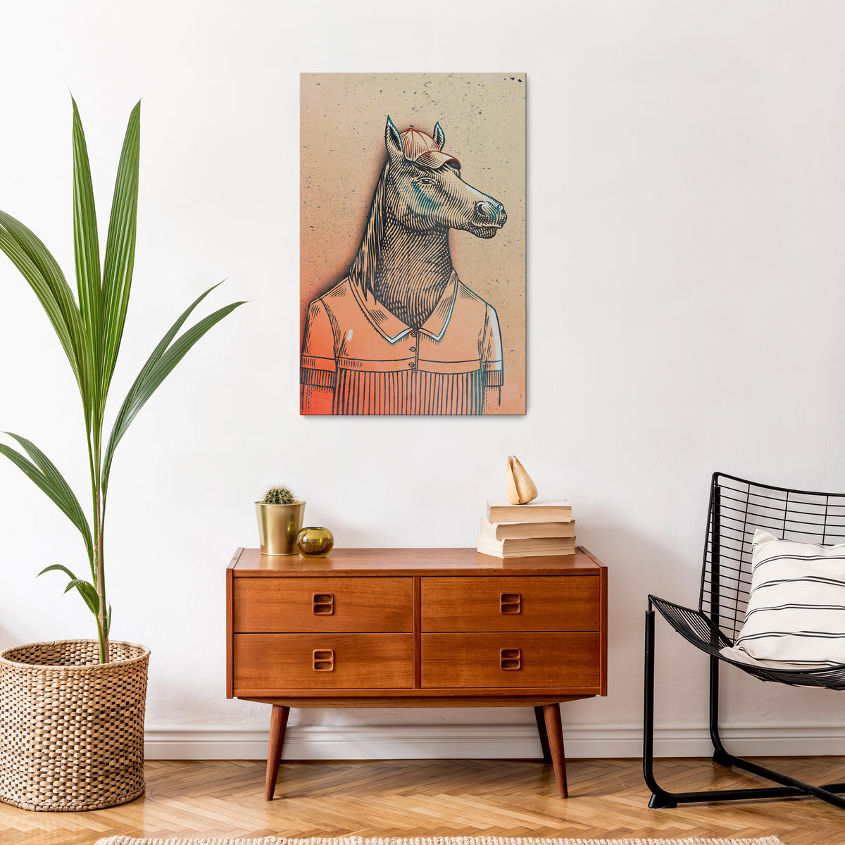 EQUINE SWAGGER Pionowy obraz na płótnie
