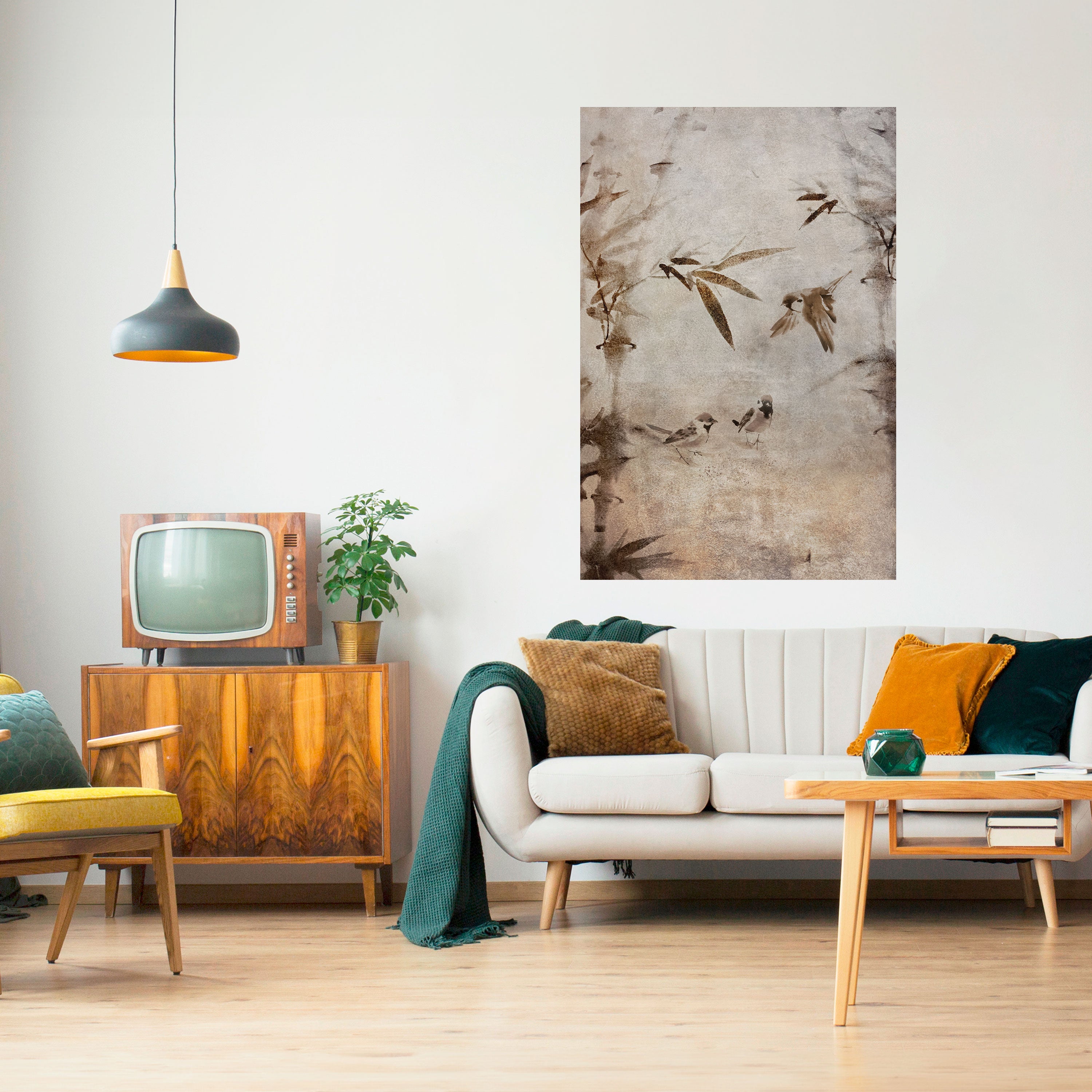 SPARROW BLISS Naklejka/Plakat pionowy