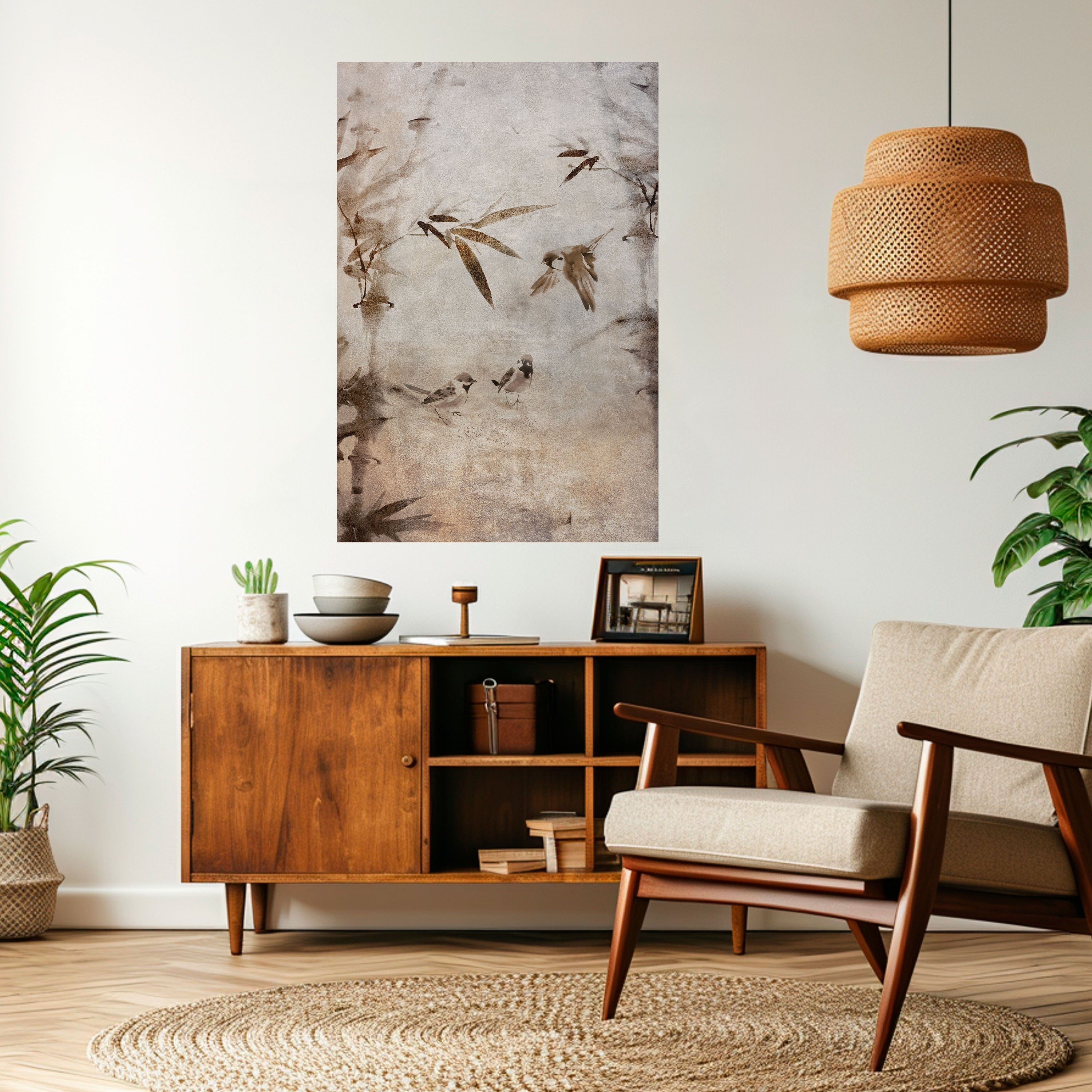 SPARROW BLISS Naklejka/Plakat pionowy