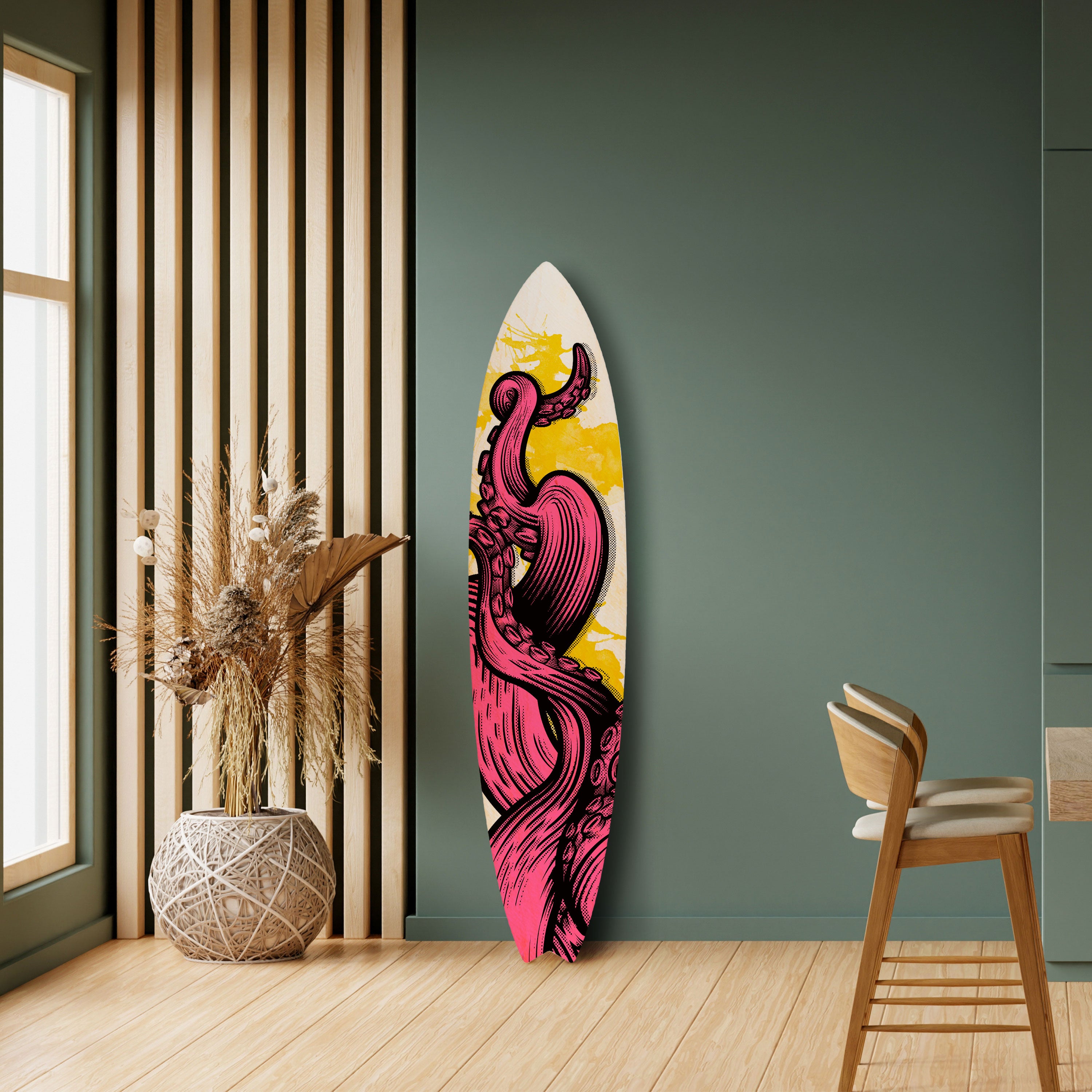 TENTACKLES DANCE Dekoracyjna deska surfingowa