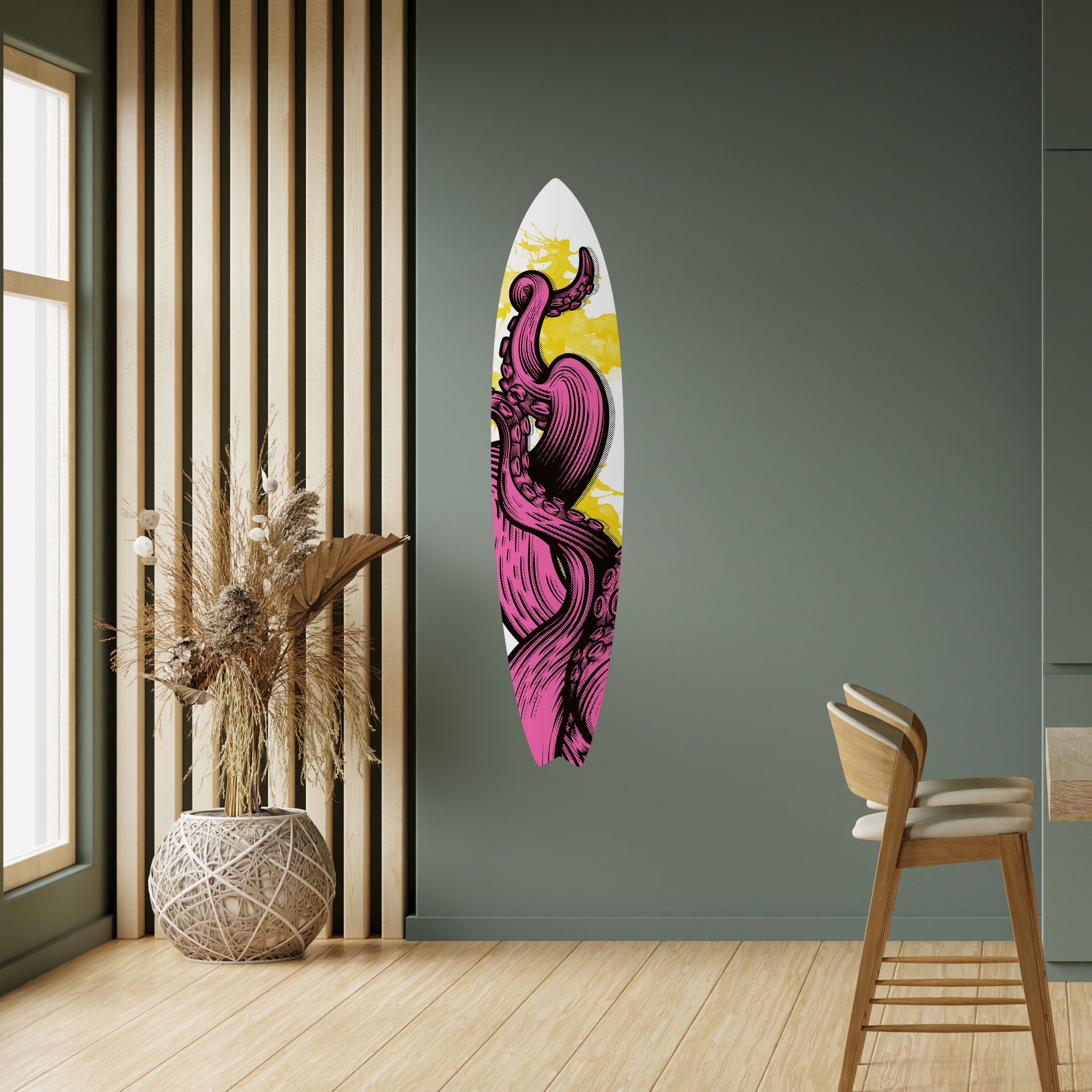 TENTACKLES DANCE Naklejka - deska surfingowa