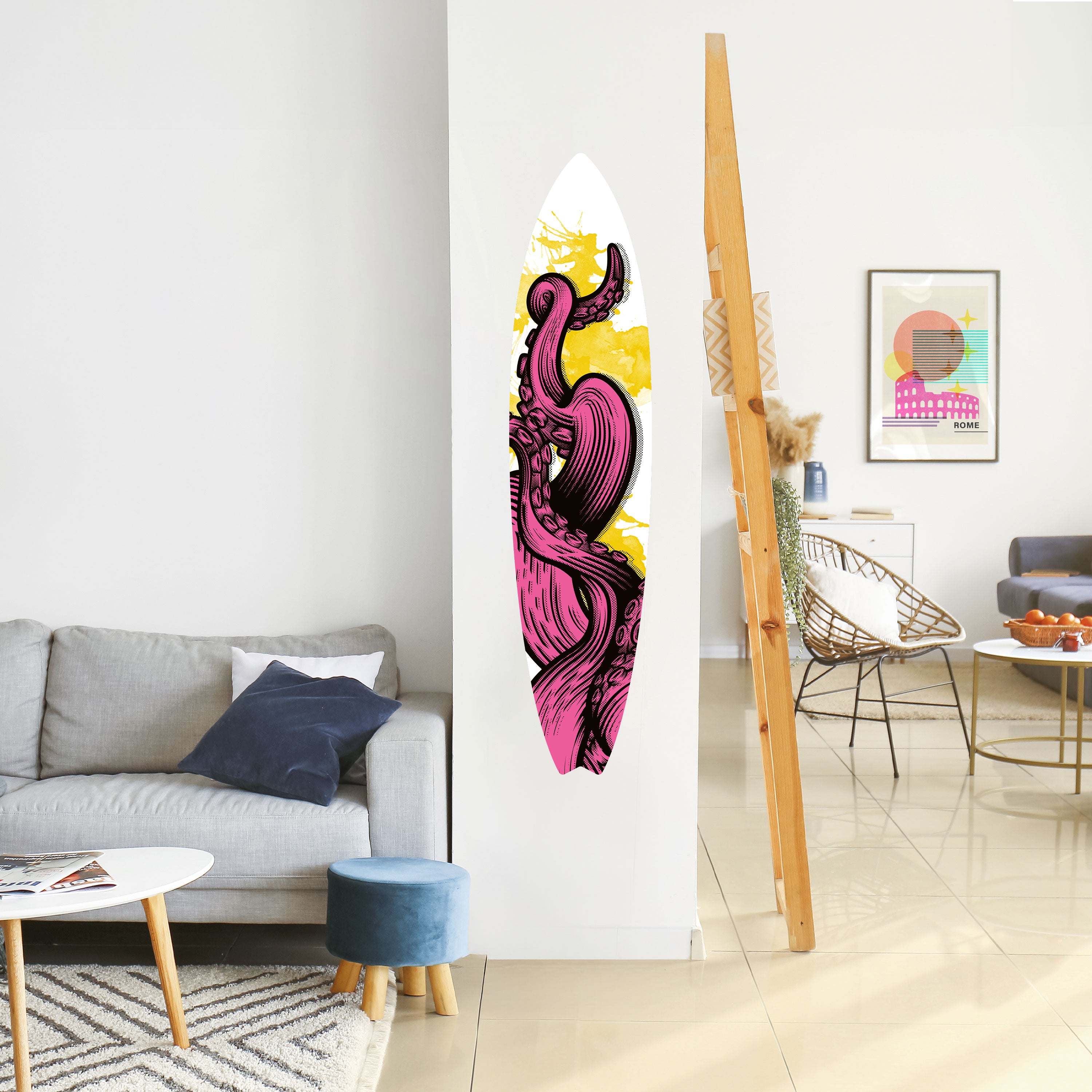 TENTACKLES DANCE Naklejka - deska surfingowa