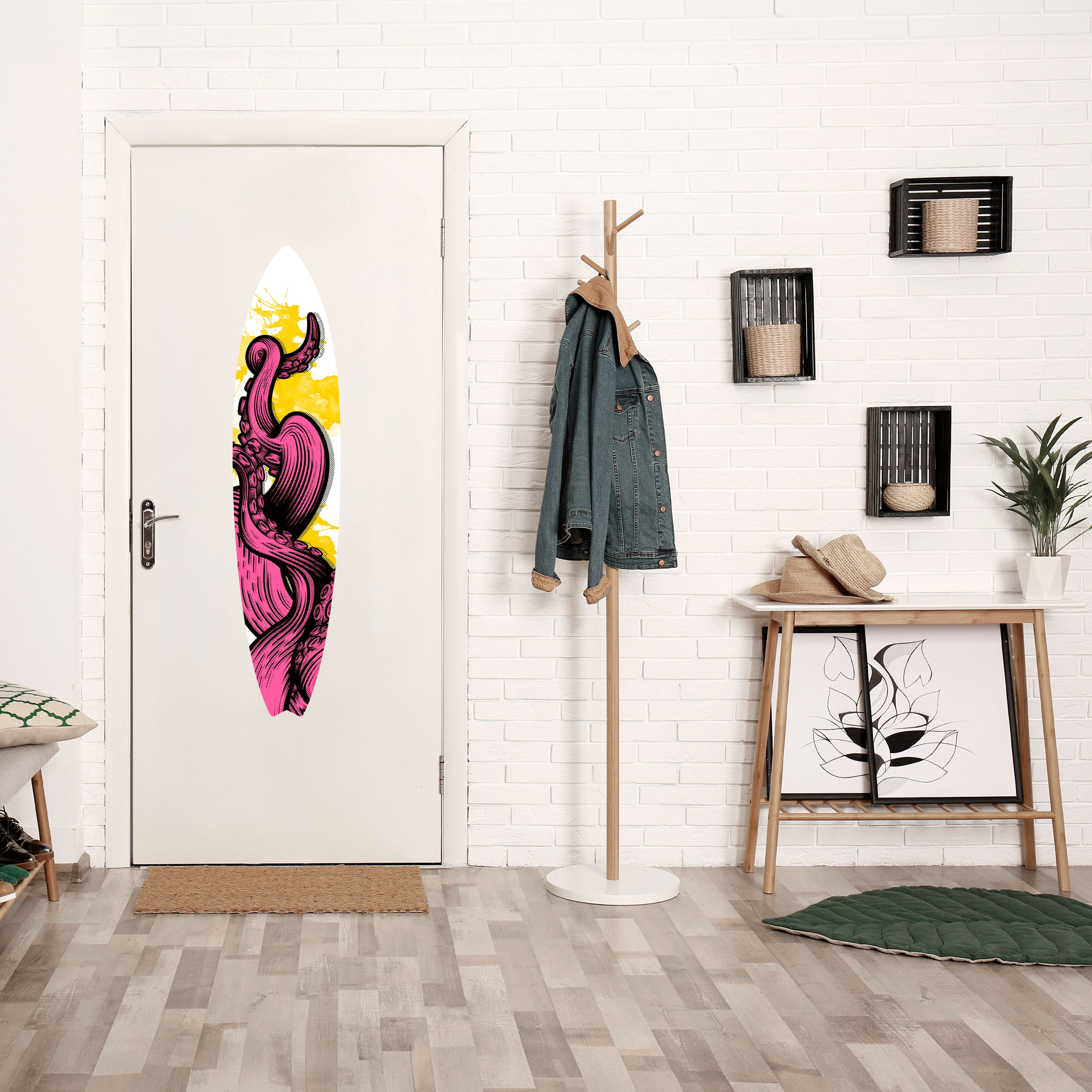 TENTACKLES DANCE Naklejka - deska surfingowa