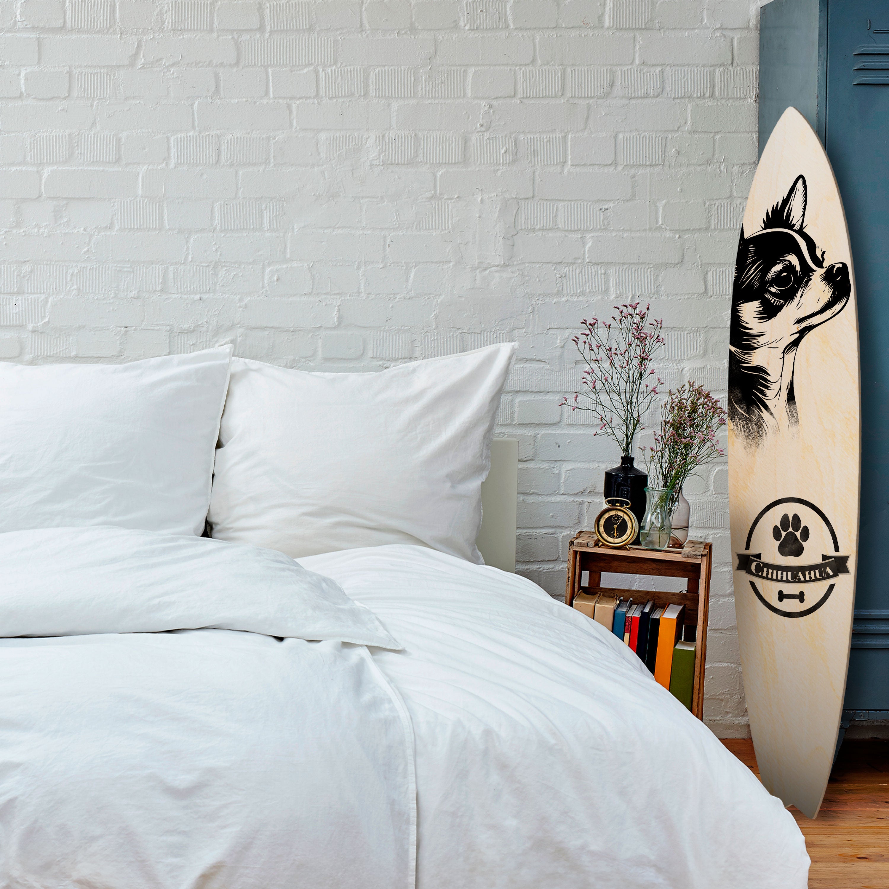 CHIHUAHUA DOG Dekoracyjna deska surfingowa