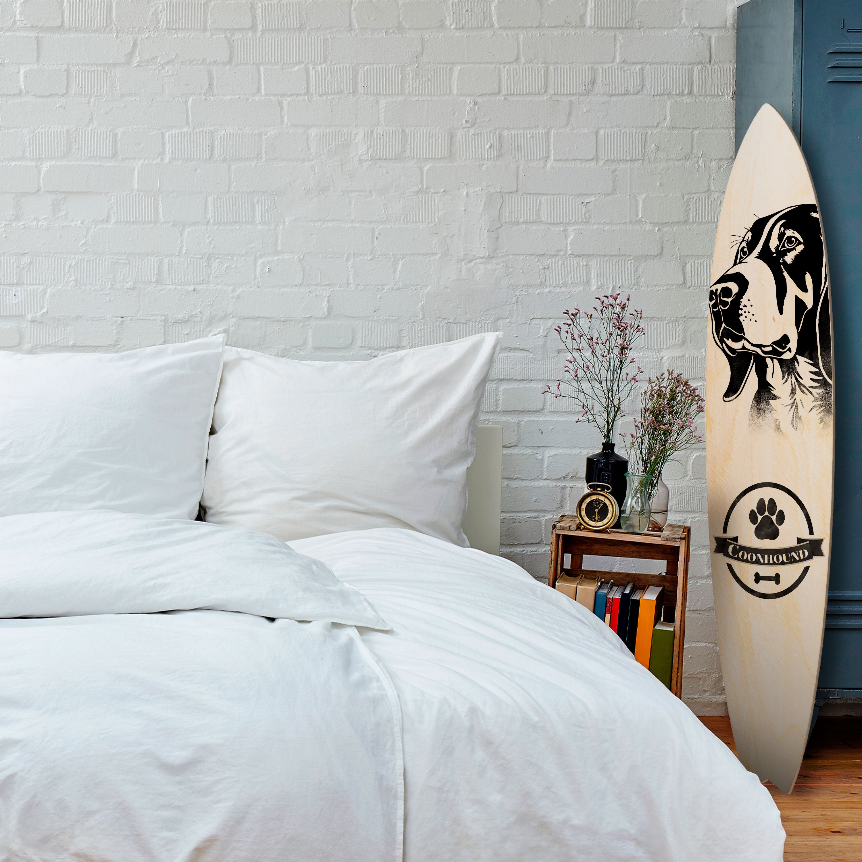 COONHOUND DOG Dekoracyjna deska surfingowa