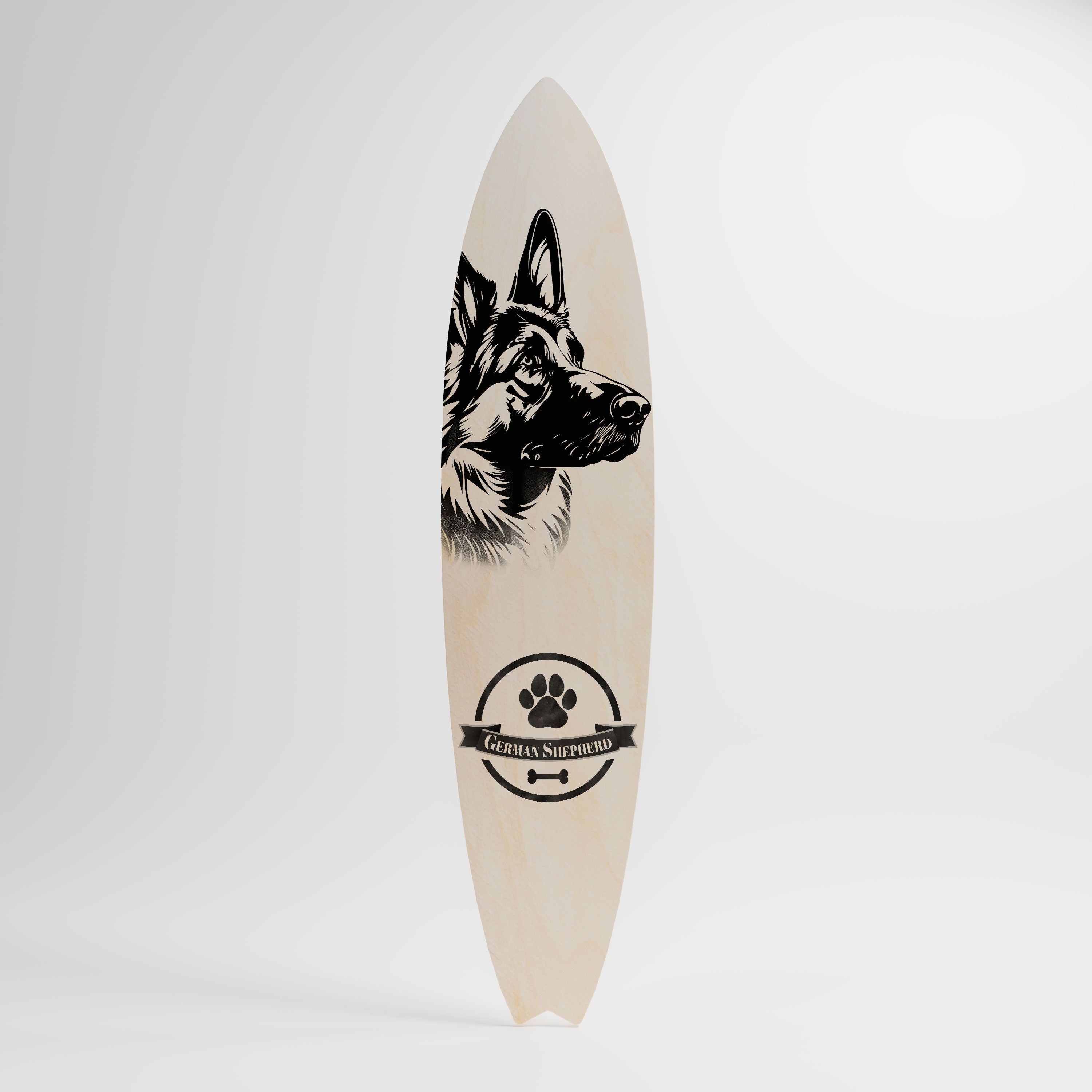 GERMAN SHEPARD Dekoracyjna deska surfingowa