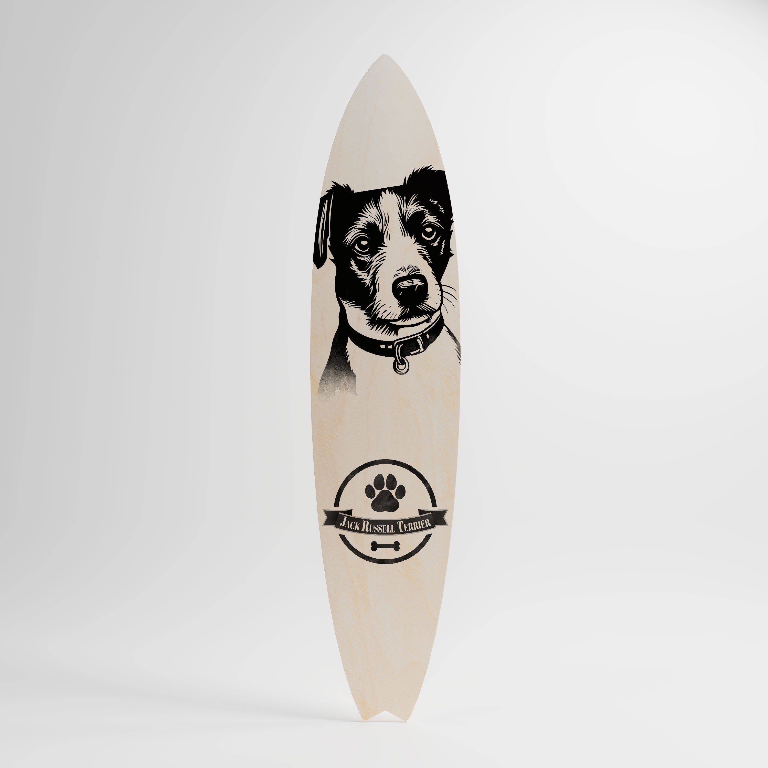 JACK RUSSEL TERRIER Dekoracyjna deska surfingowa