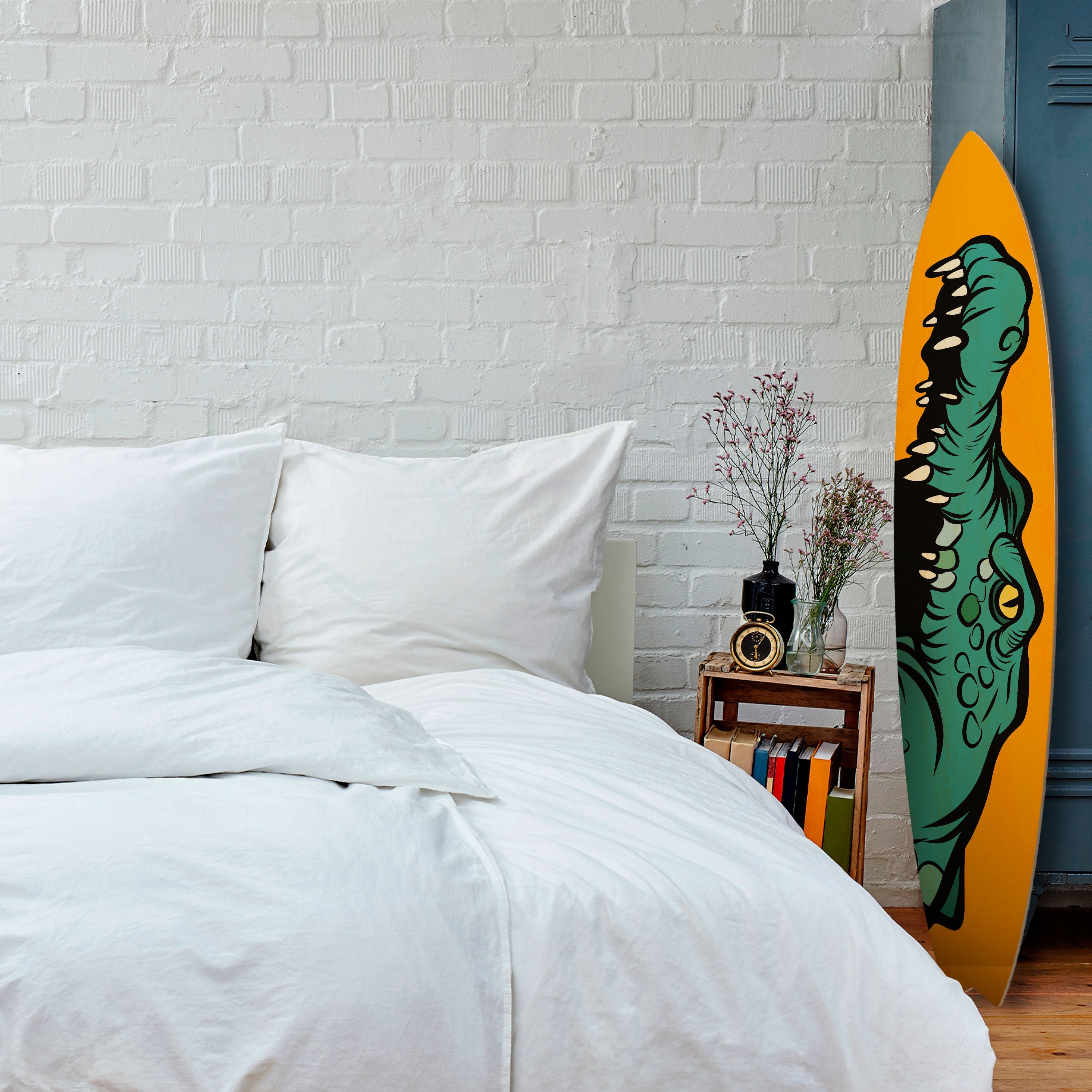 THREATENING GREETING Dekoracyjna deska surfingowa