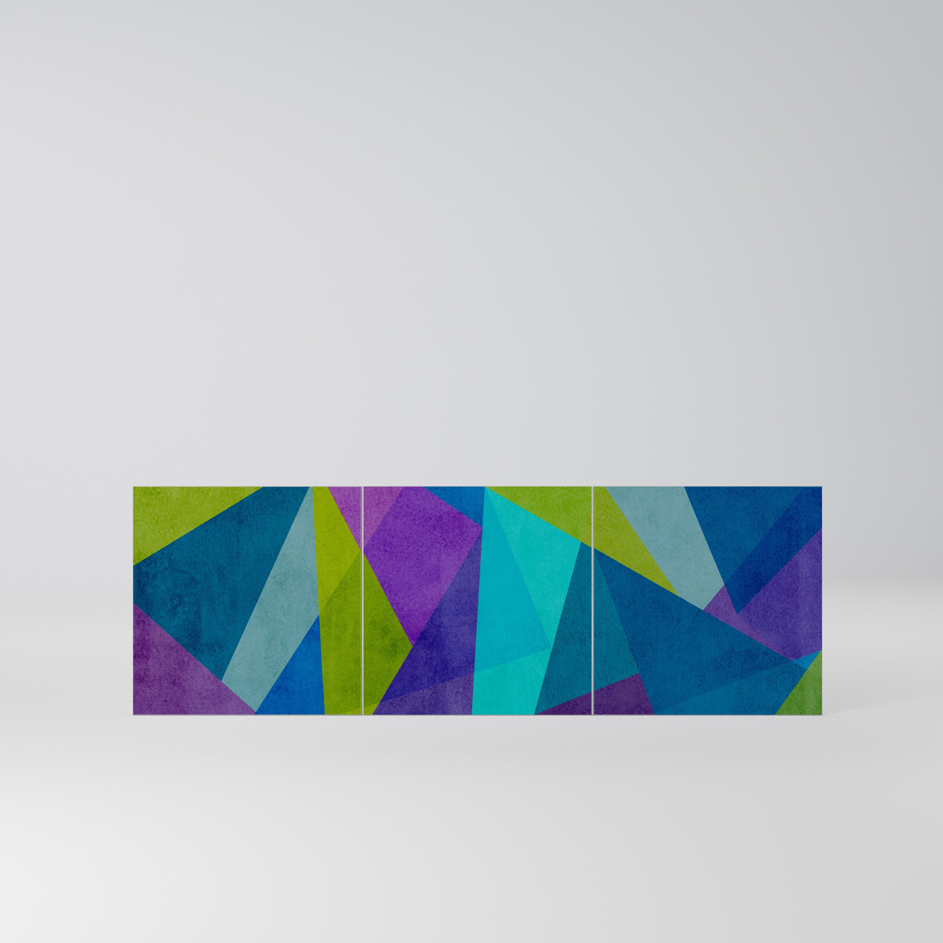 COLD SHOWCASE Komplet 3 frontów do komody 3-drzwiowej