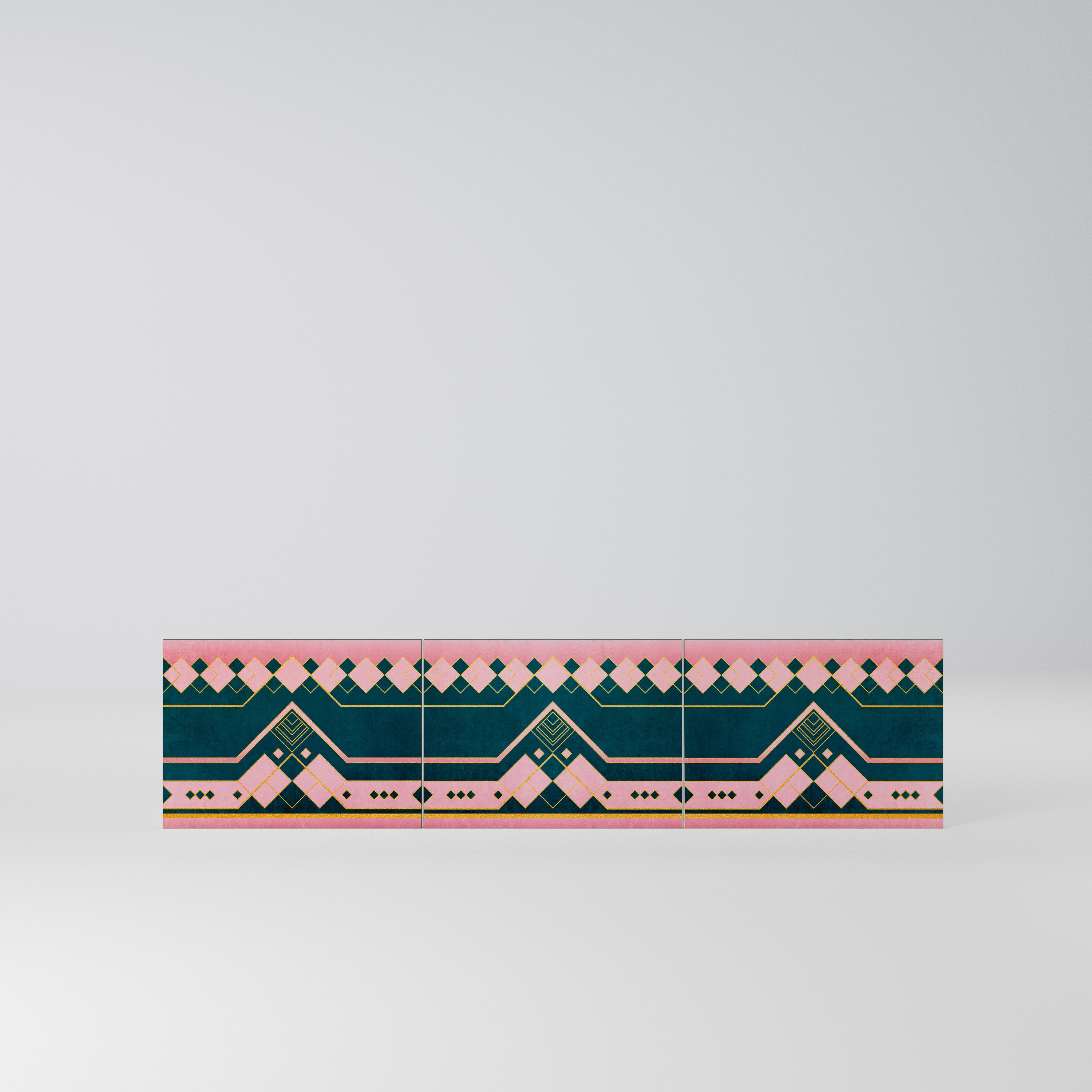 ROYAL COMPOSITION Komplet 3 frontów do szafki RTV 3-drzwiowej