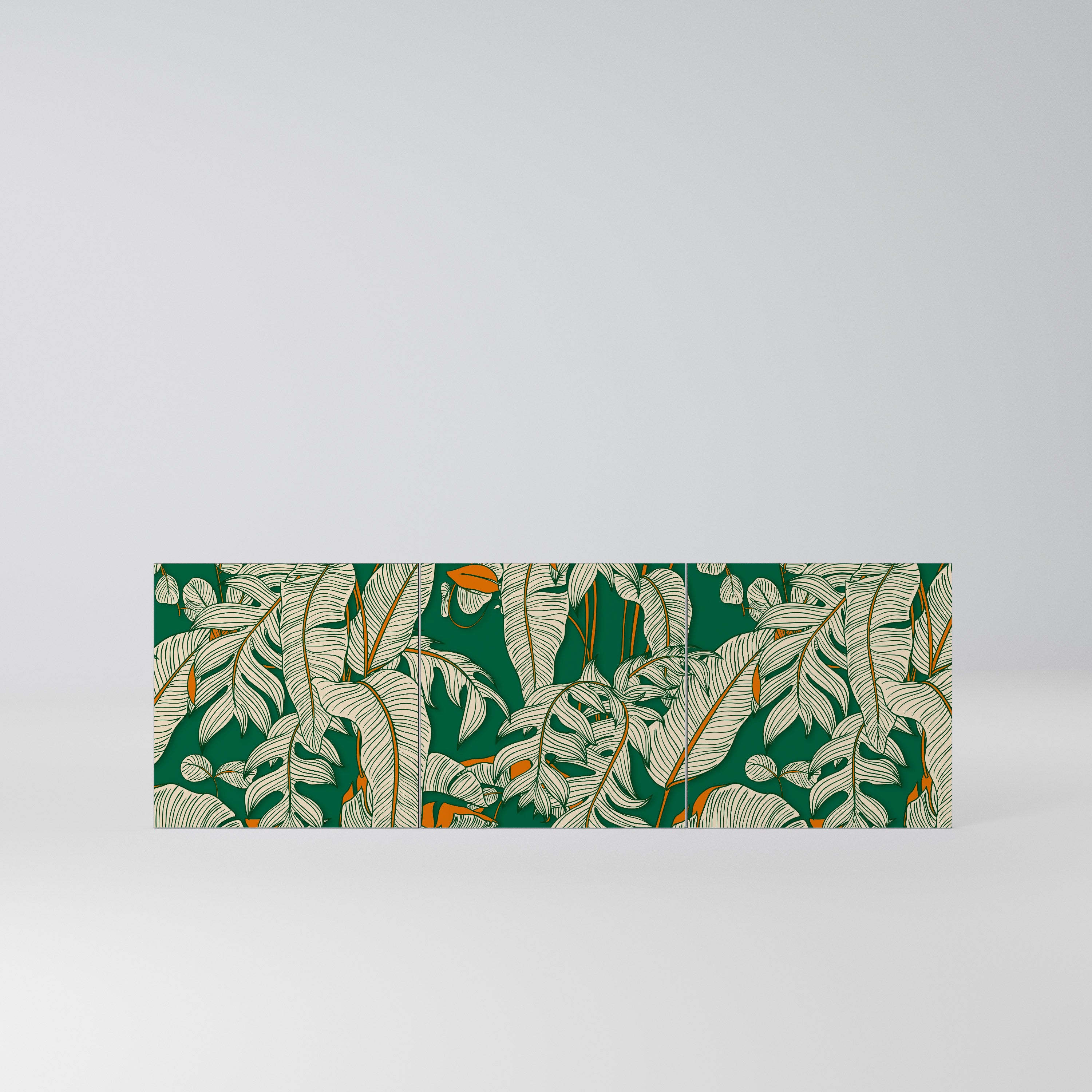 VERDANT PLEASURES Komplet 3 frontów do komody 3-drzwiowej
