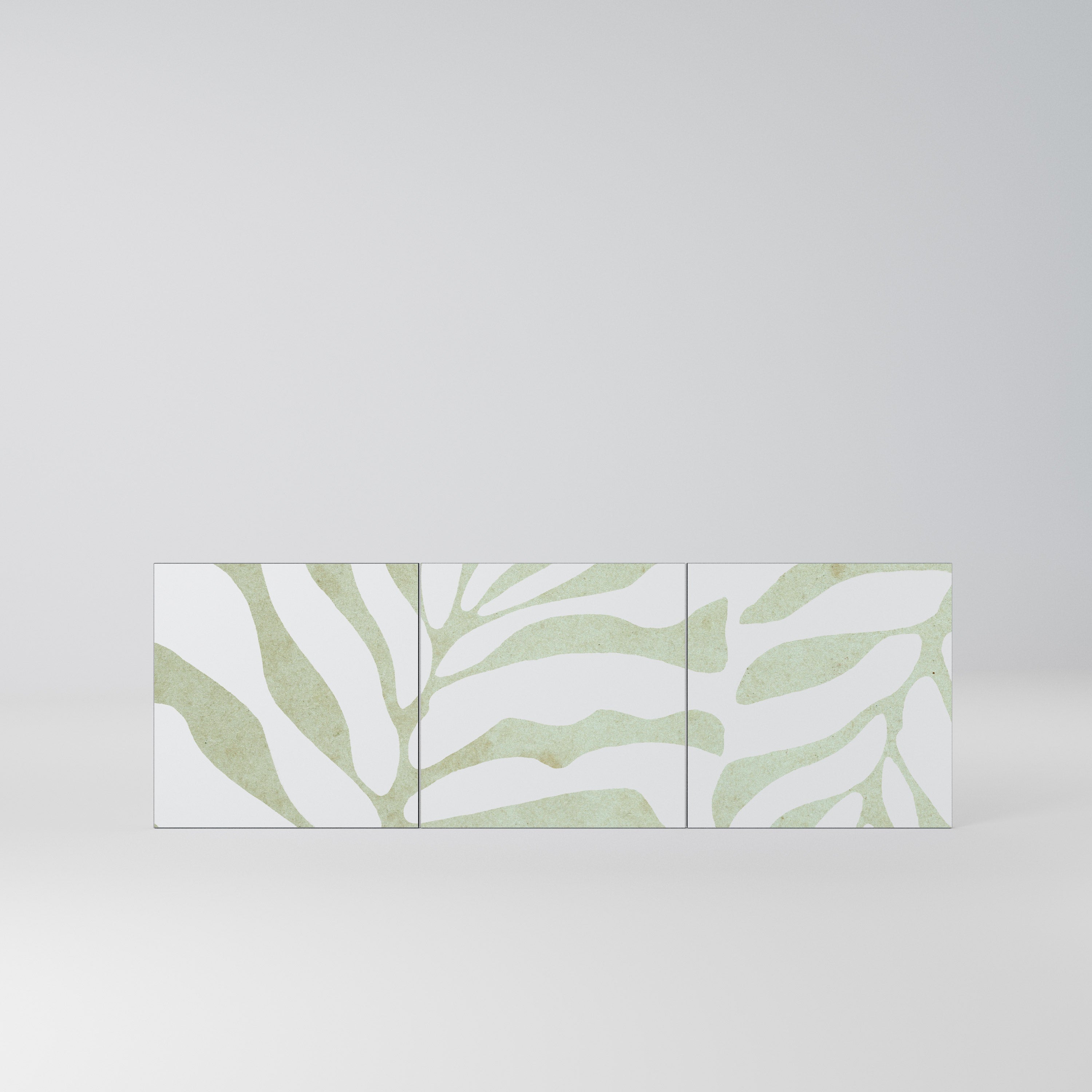 BOTANICAL SPARK Komplet 3 frontów do komody 3-drzwiowej
