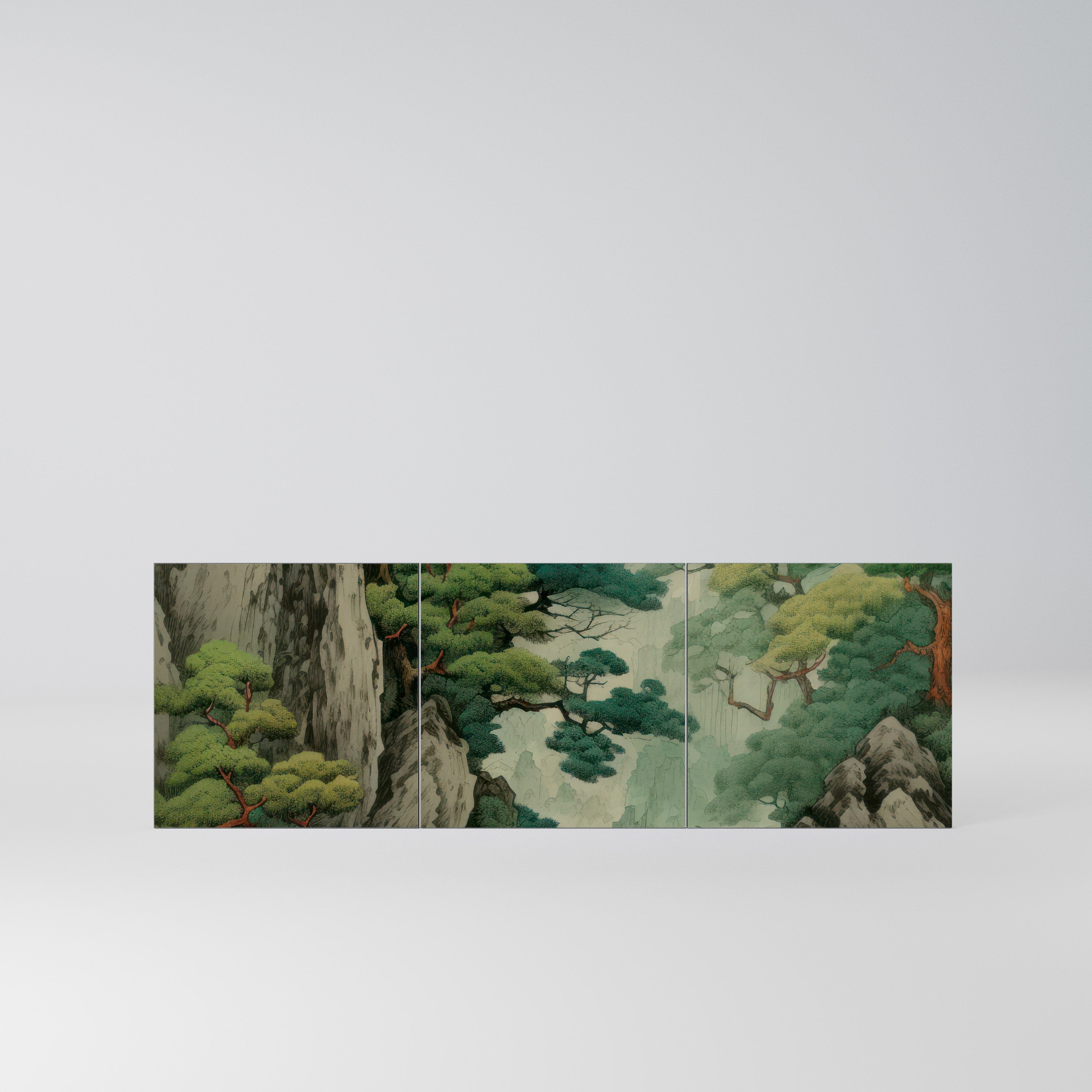 VERDURE ABYSS Komplet 3 frontów do komody 3-drzwiowej