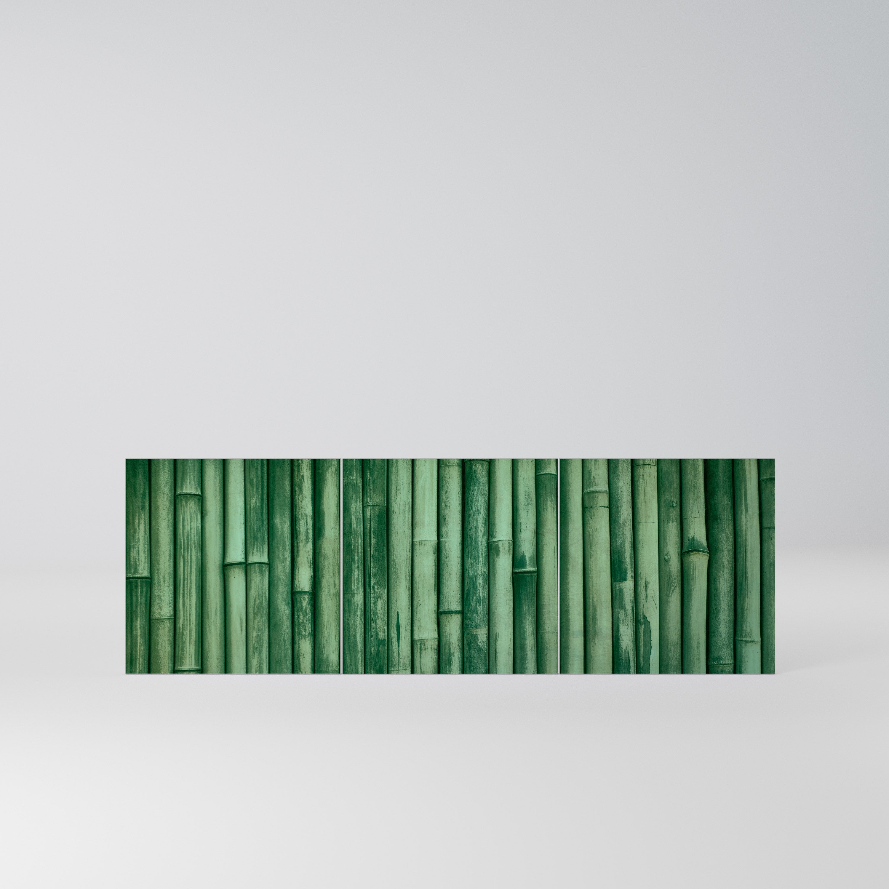 NATURAL GREEN Komplet 3 frontów do komody 3-drzwiowej