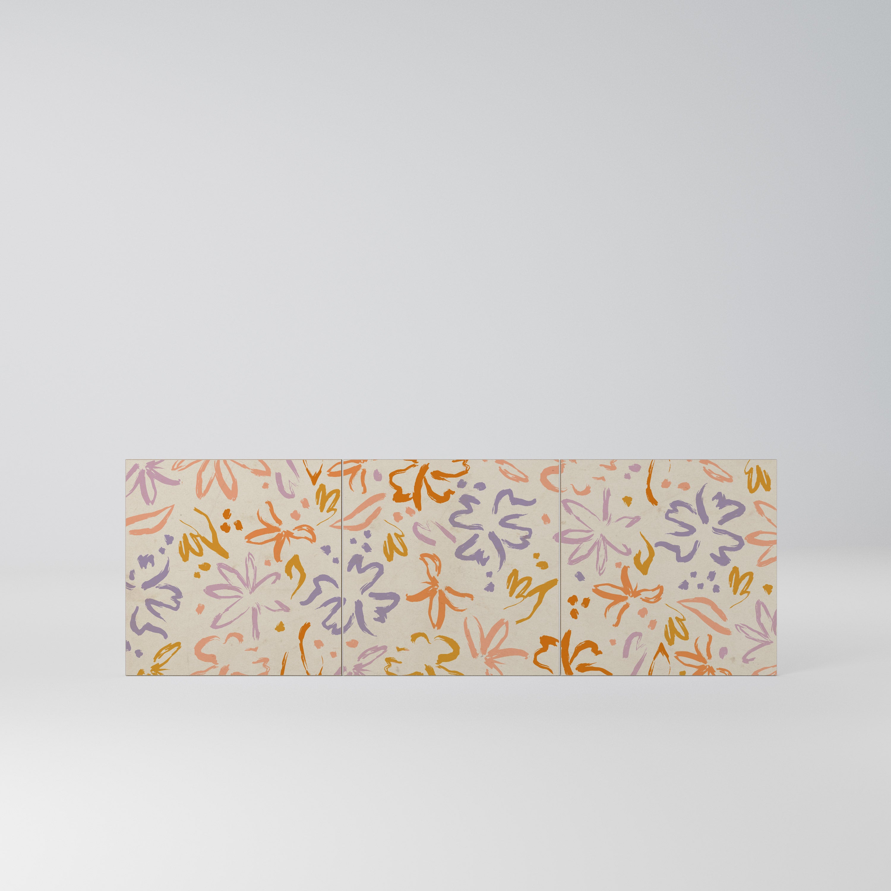 SPRING WHIMSY Komplet 3 frontów do komody 3-drzwiowej