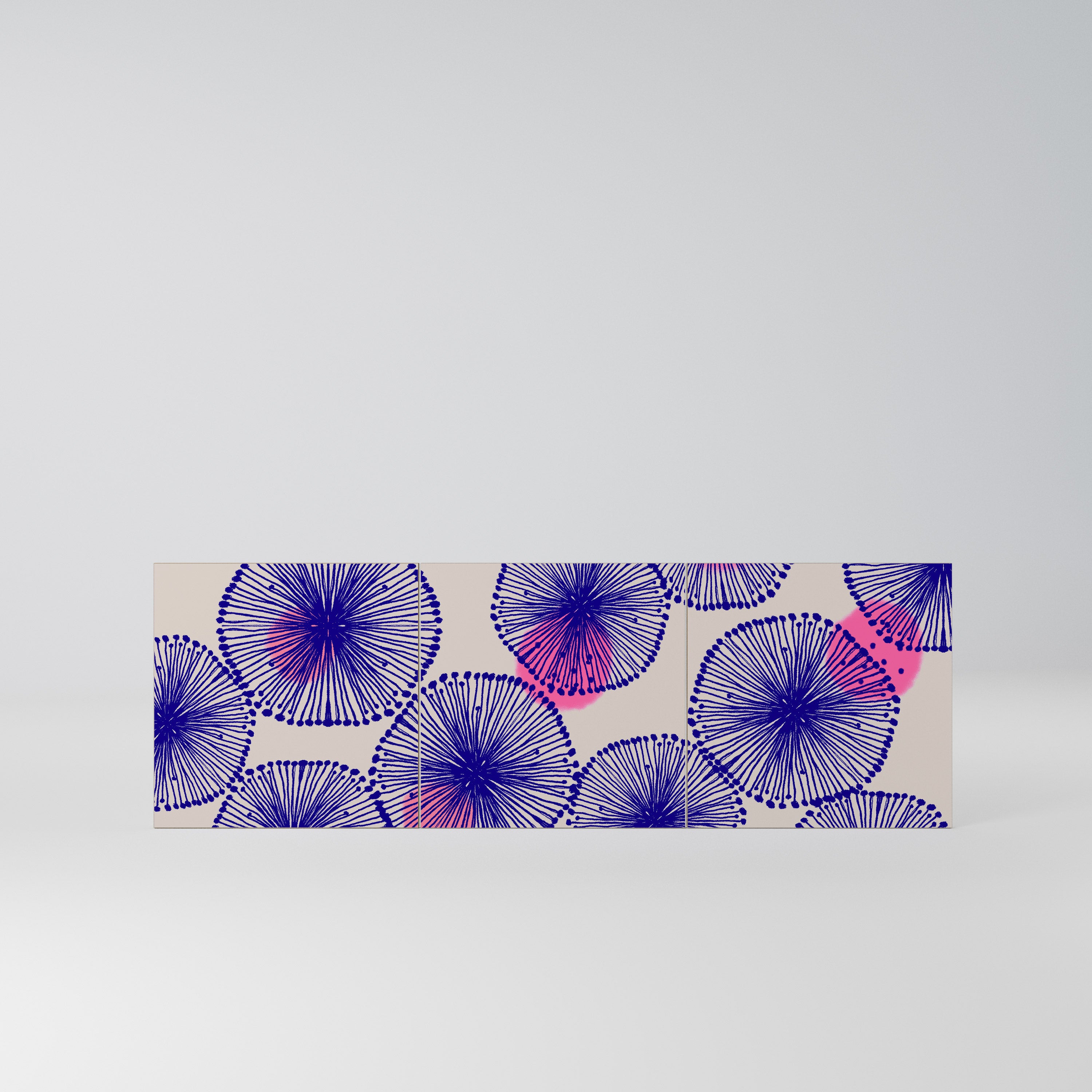 MAGIC NATURE Komplet 3 frontów do komody 3-drzwiowej