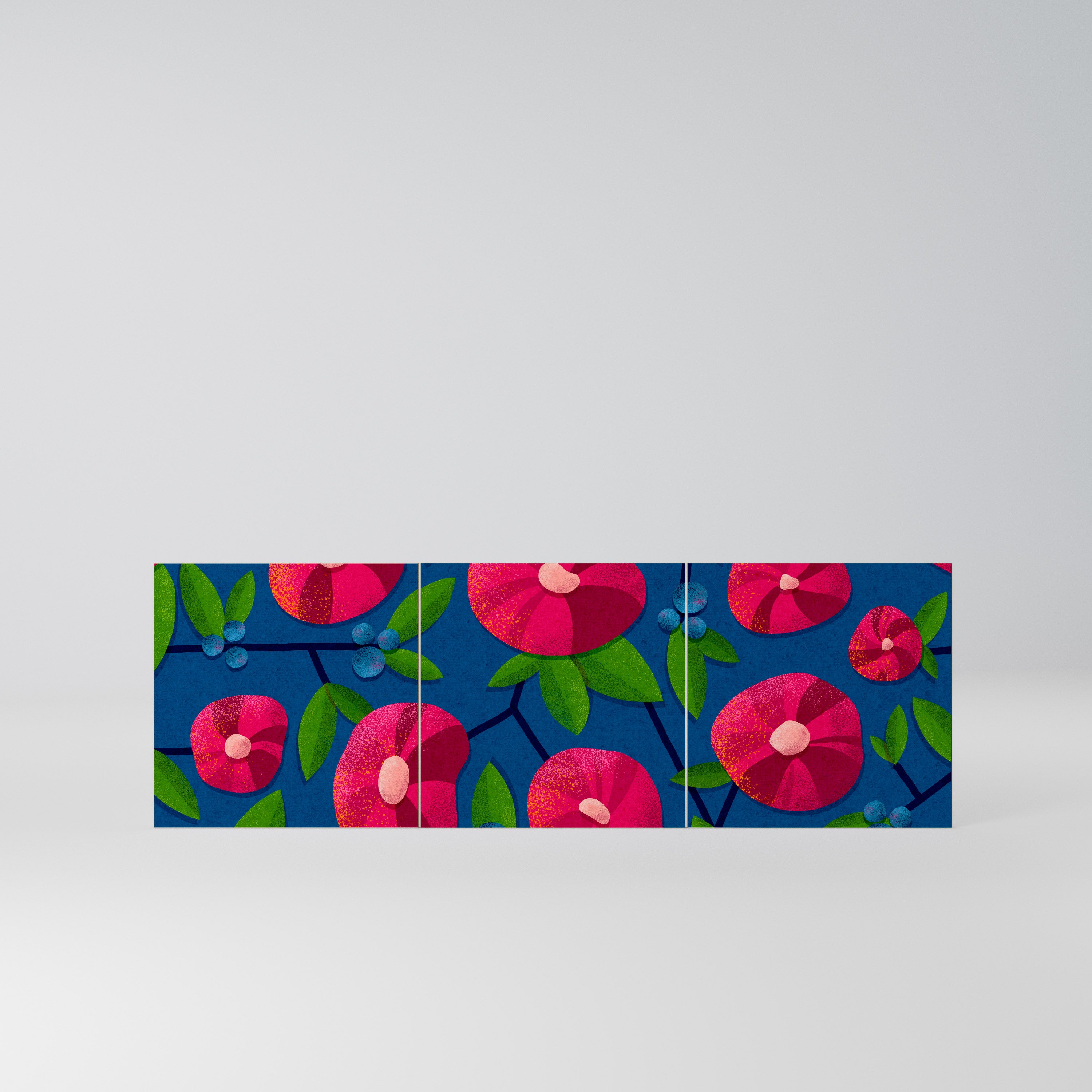 SPRING THOUGHTS Komplet 3 frontów do komody 3-drzwiowej