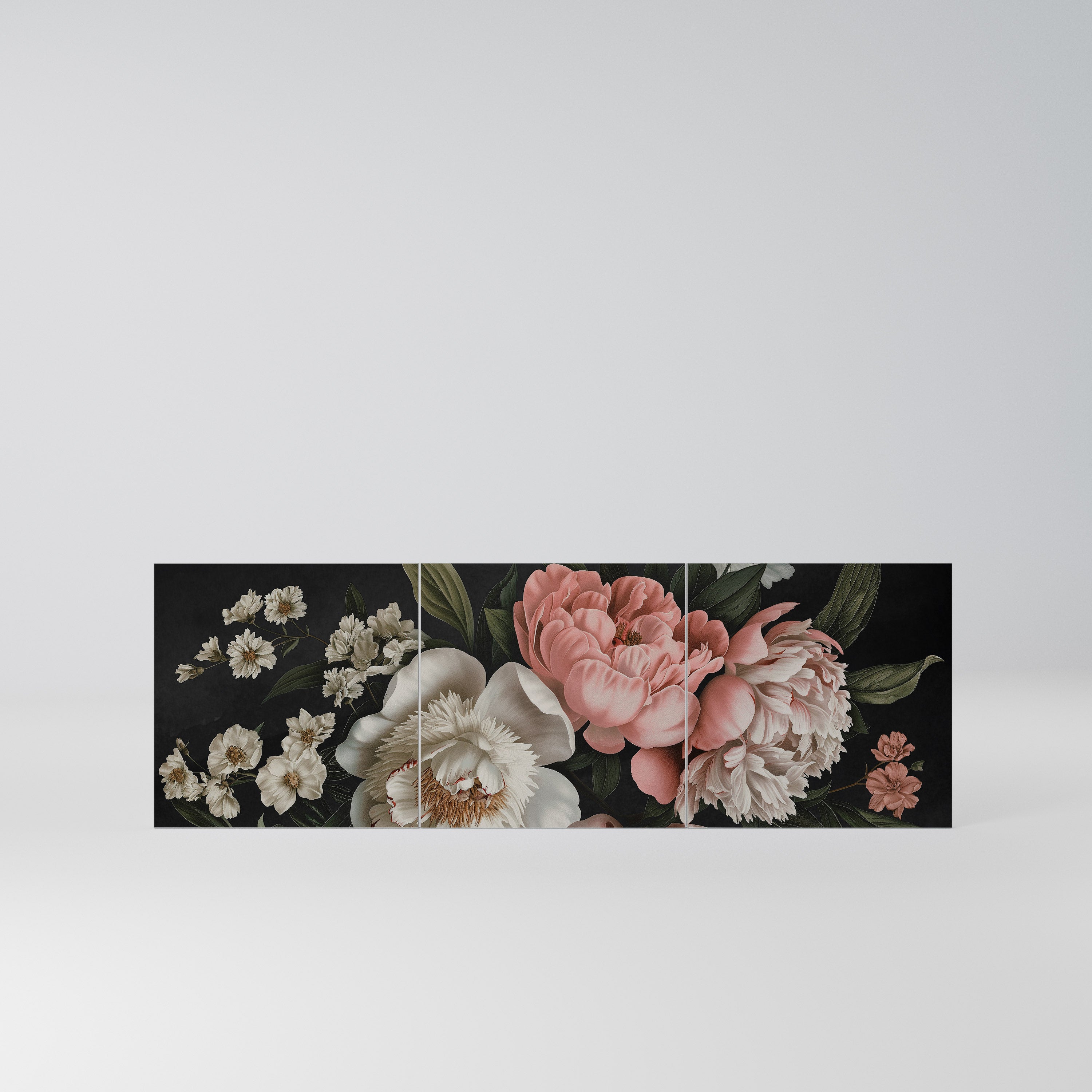 LUSH ELEGANCE Komplet 3 frontów do komody 3-drzwiowej