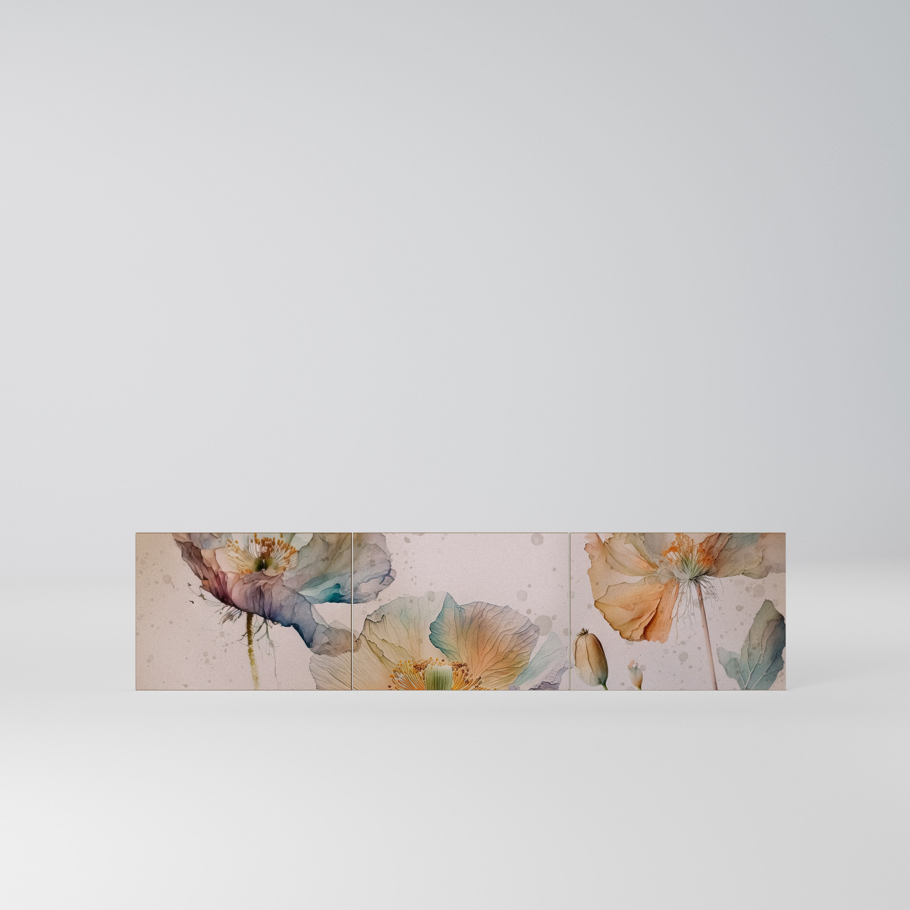 SOFTEN POPPY Komplet 3 frontów do szafki RTV 3-drzwiowej