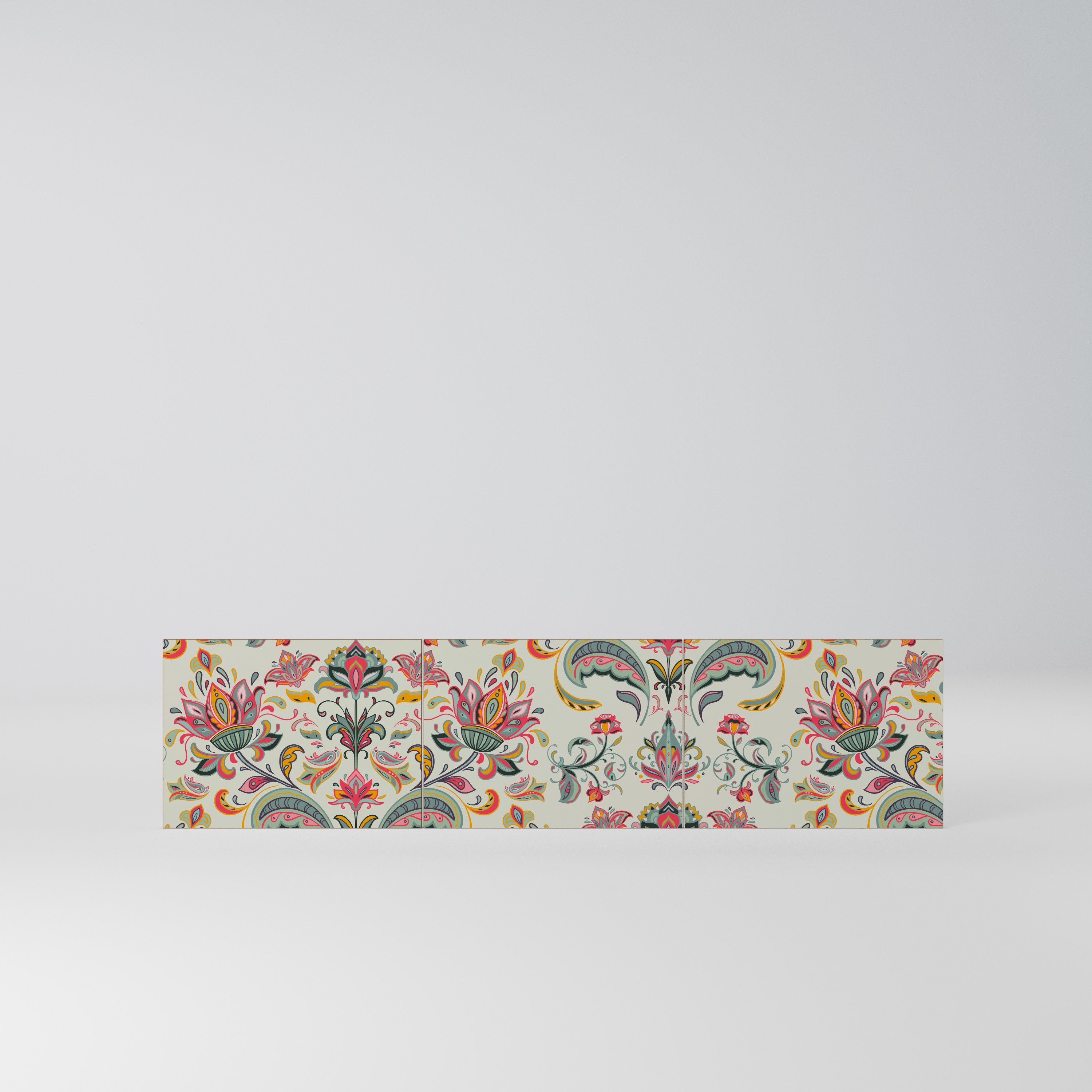 ORGANIC FOLKLORE Komplet 3 frontów do szafki RTV 3-drzwiowej