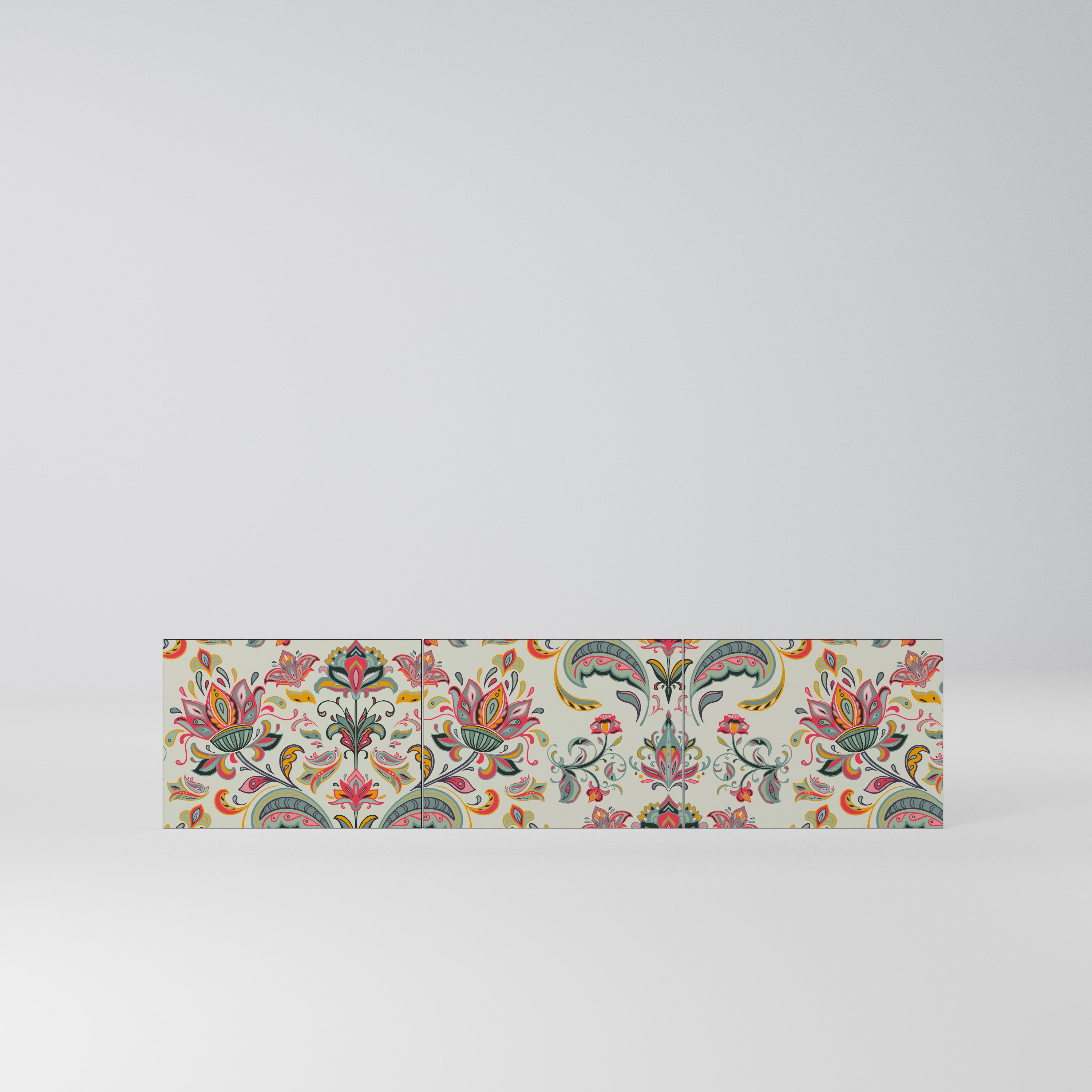 ORGANIC FOLKLORE Komplet 3 frontów do szafki RTV 3-drzwiowej