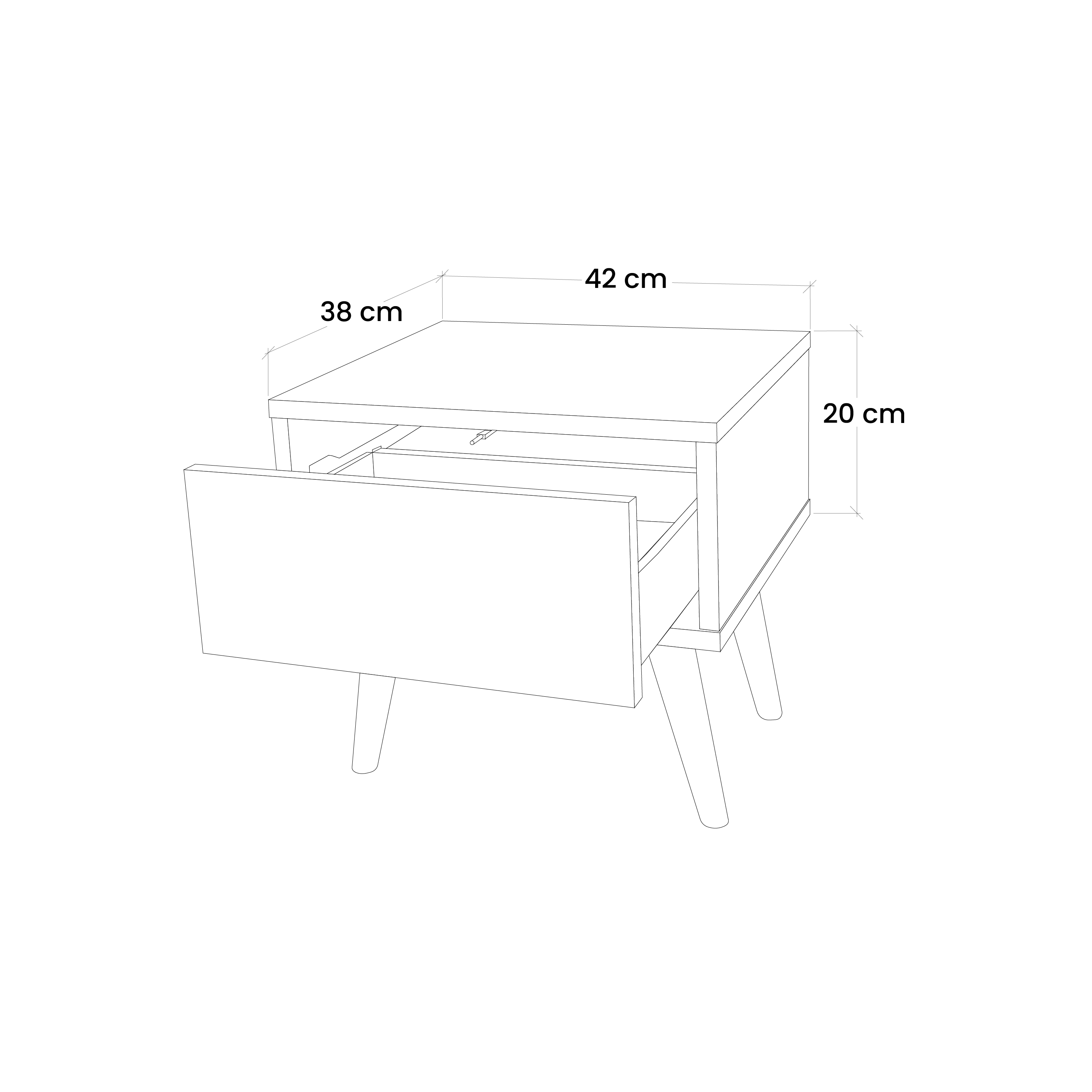 ORGANIC FOLKLORE Szafka nocna
