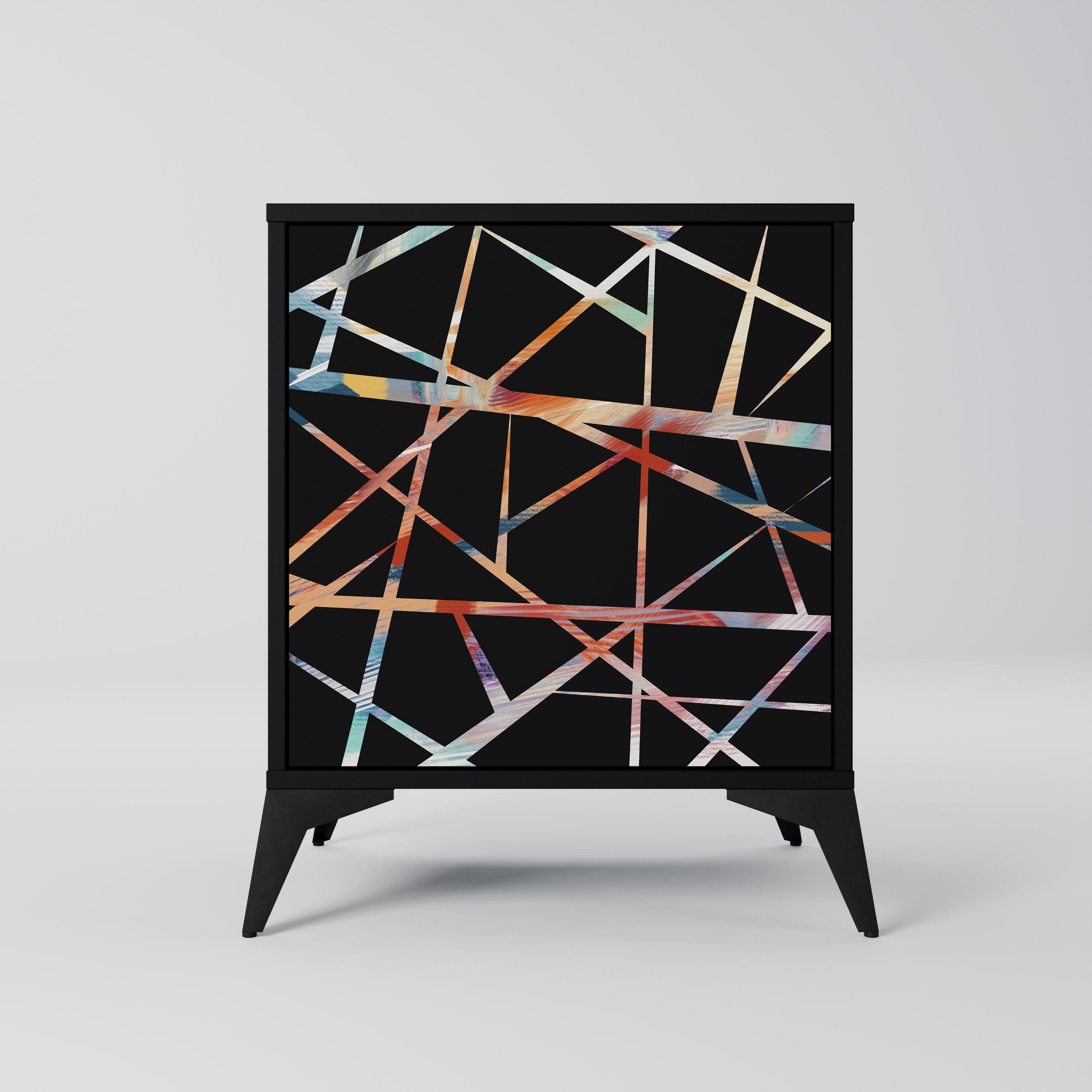 POLYGON VERVE Komoda 1-drzwiowa korpus Czarny