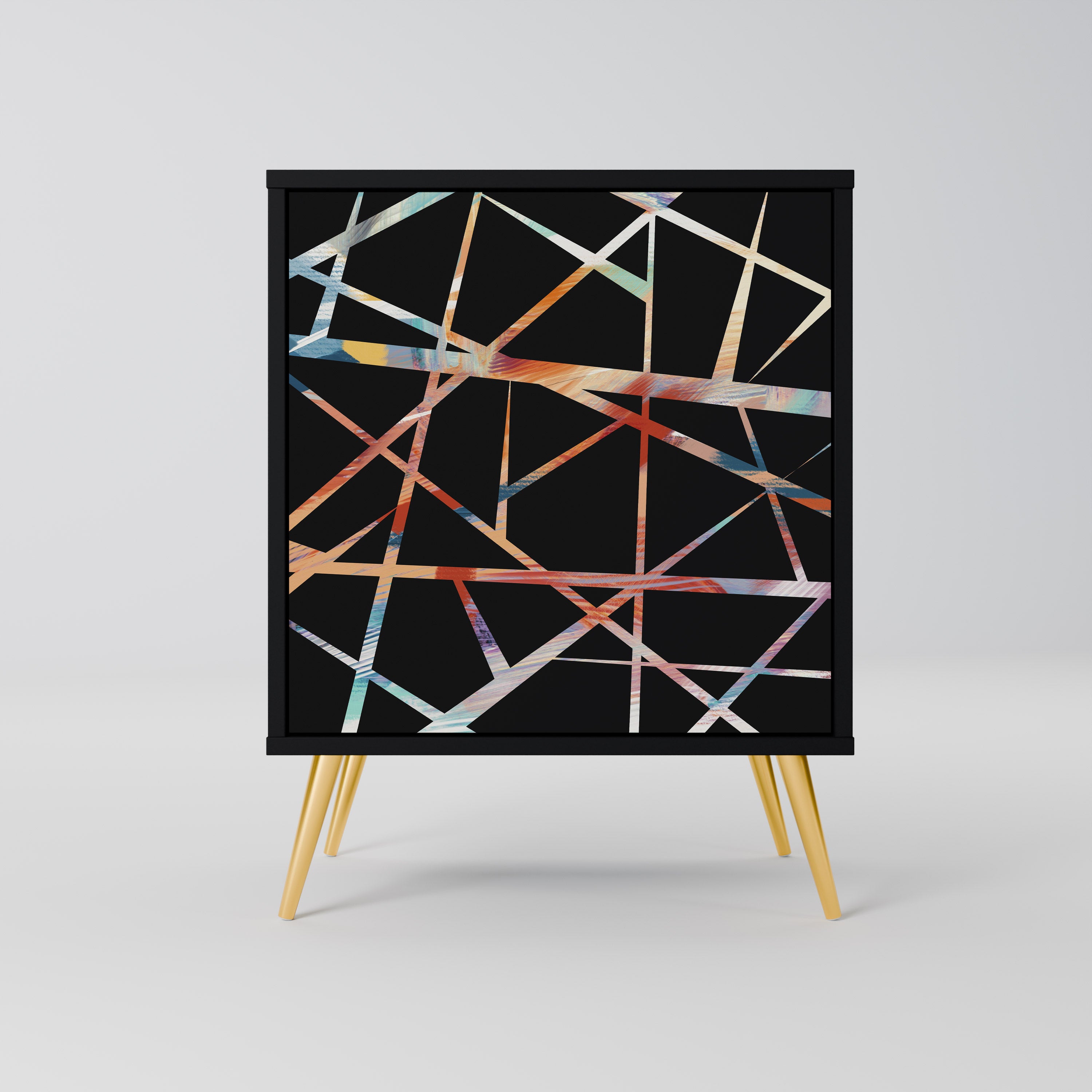 POLYGON VERVE Komoda 1-drzwiowa korpus Czarny