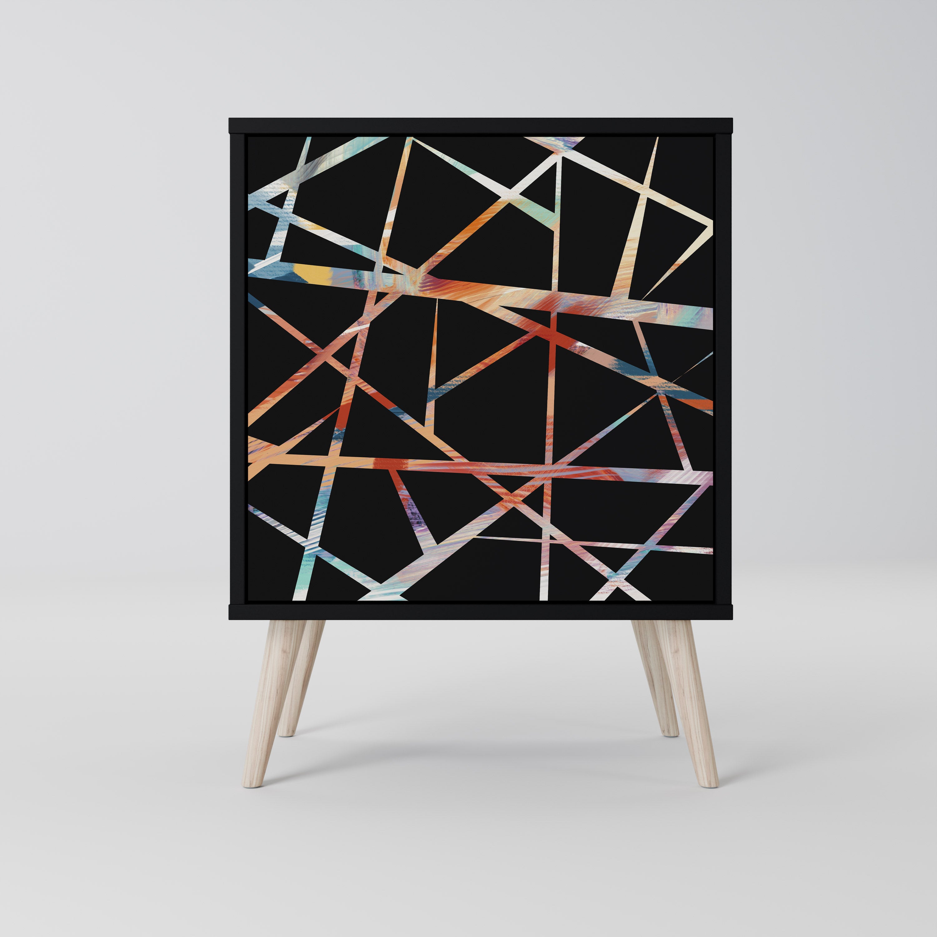 POLYGON VERVE Komoda 1-drzwiowa korpus Czarny