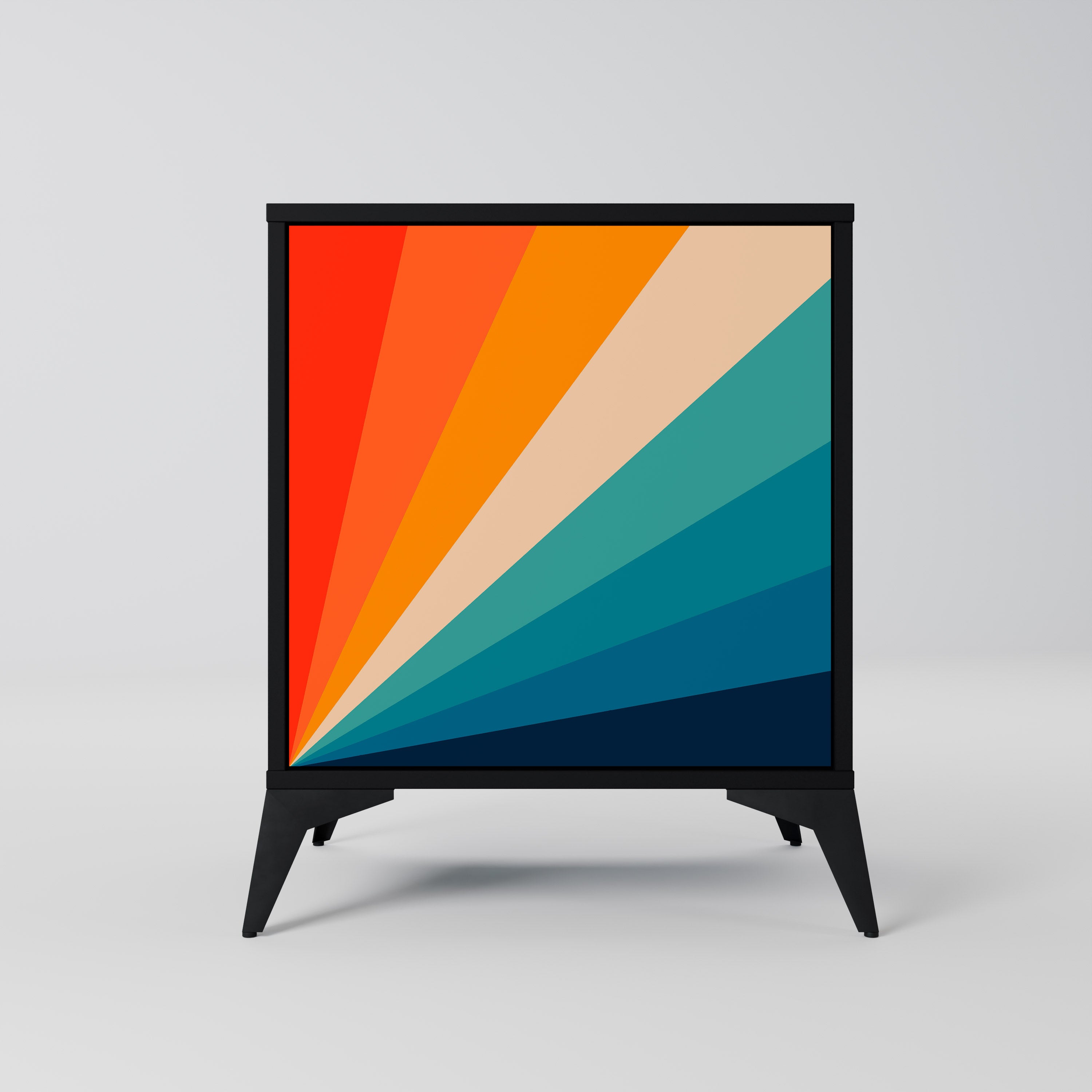 PRISM CONCUSSION Komoda 1-drzwiowa korpus Czarny