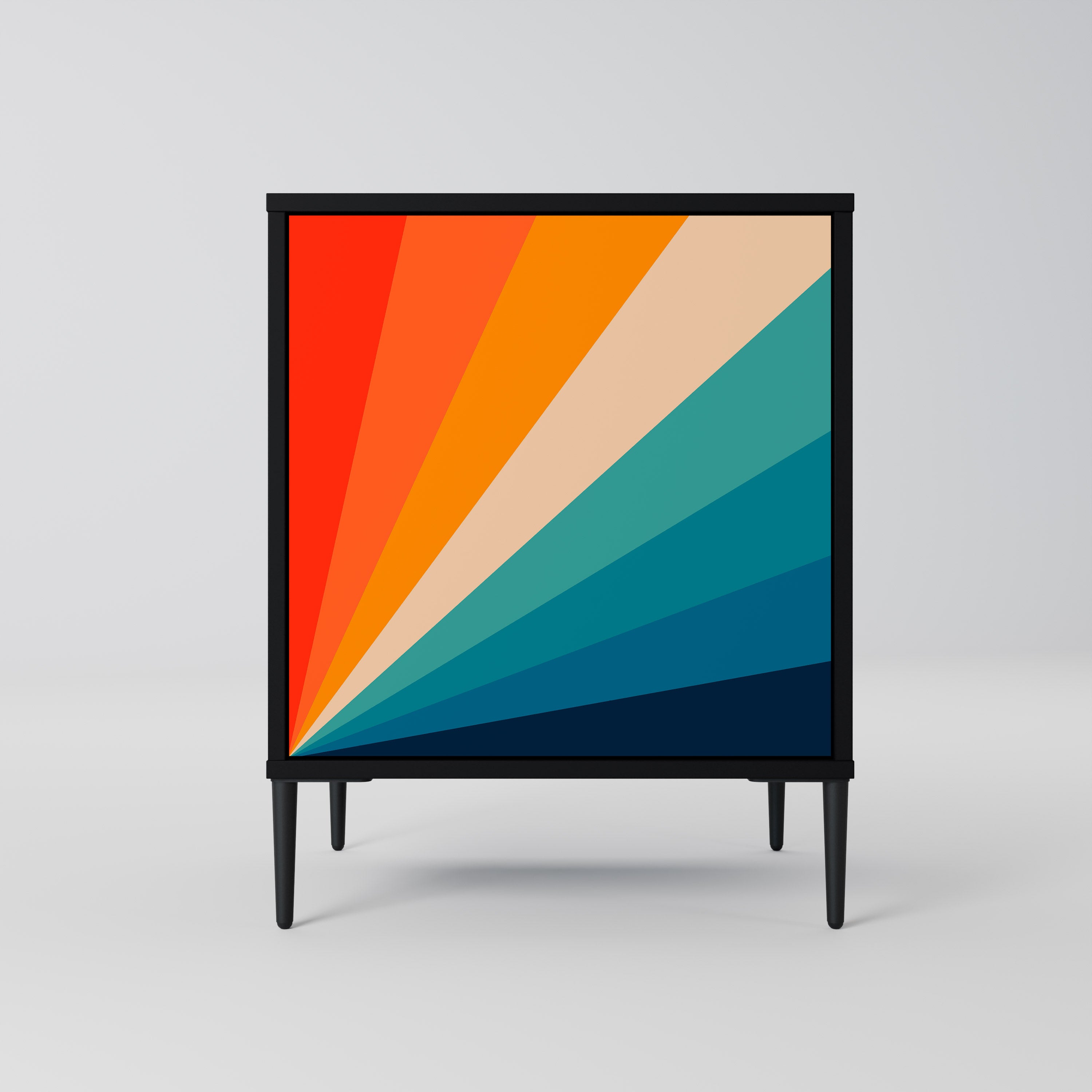 PRISM CONCUSSION Komoda 1-drzwiowa korpus Czarny