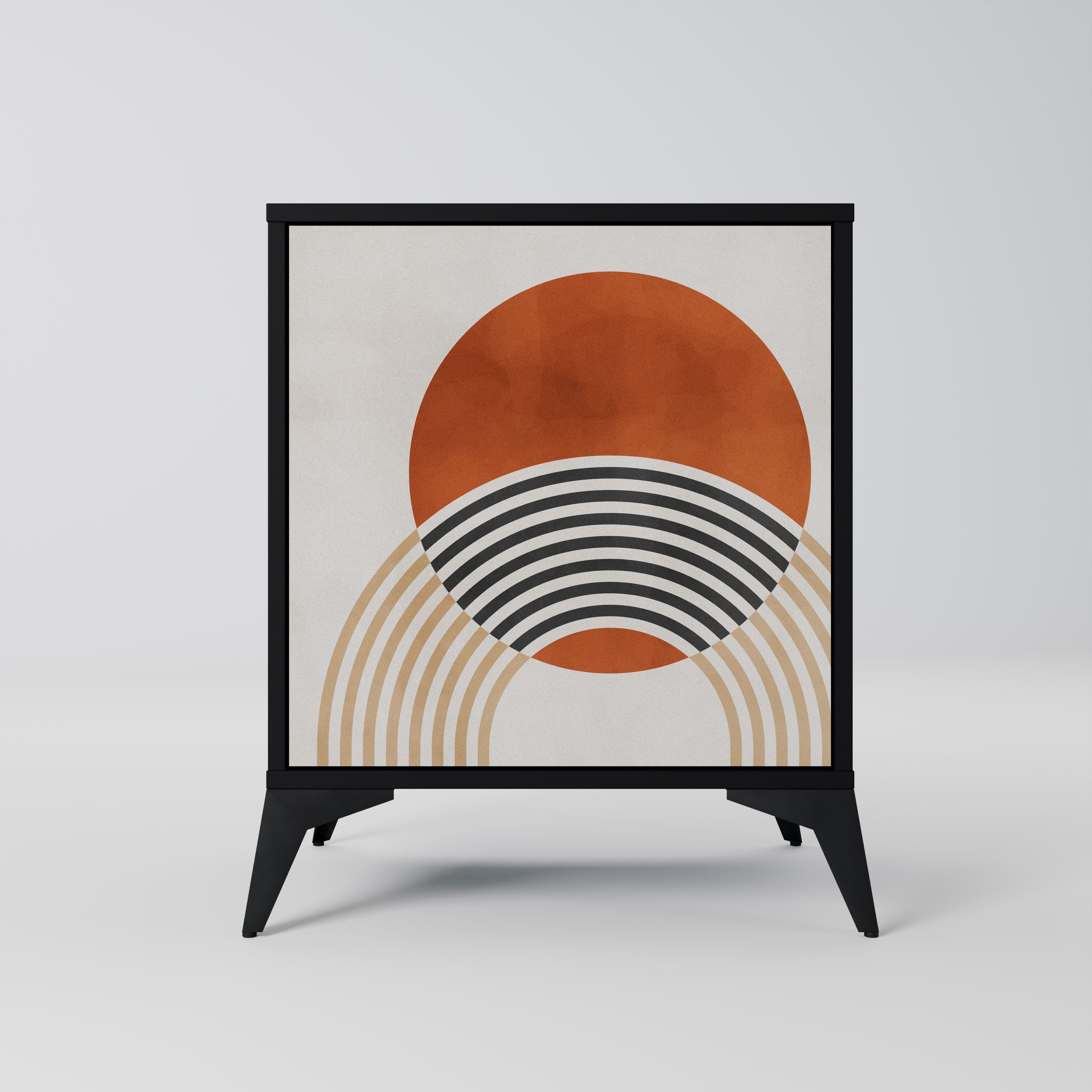 SPACE AROUND Komoda 1-drzwiowa korpus Czarny