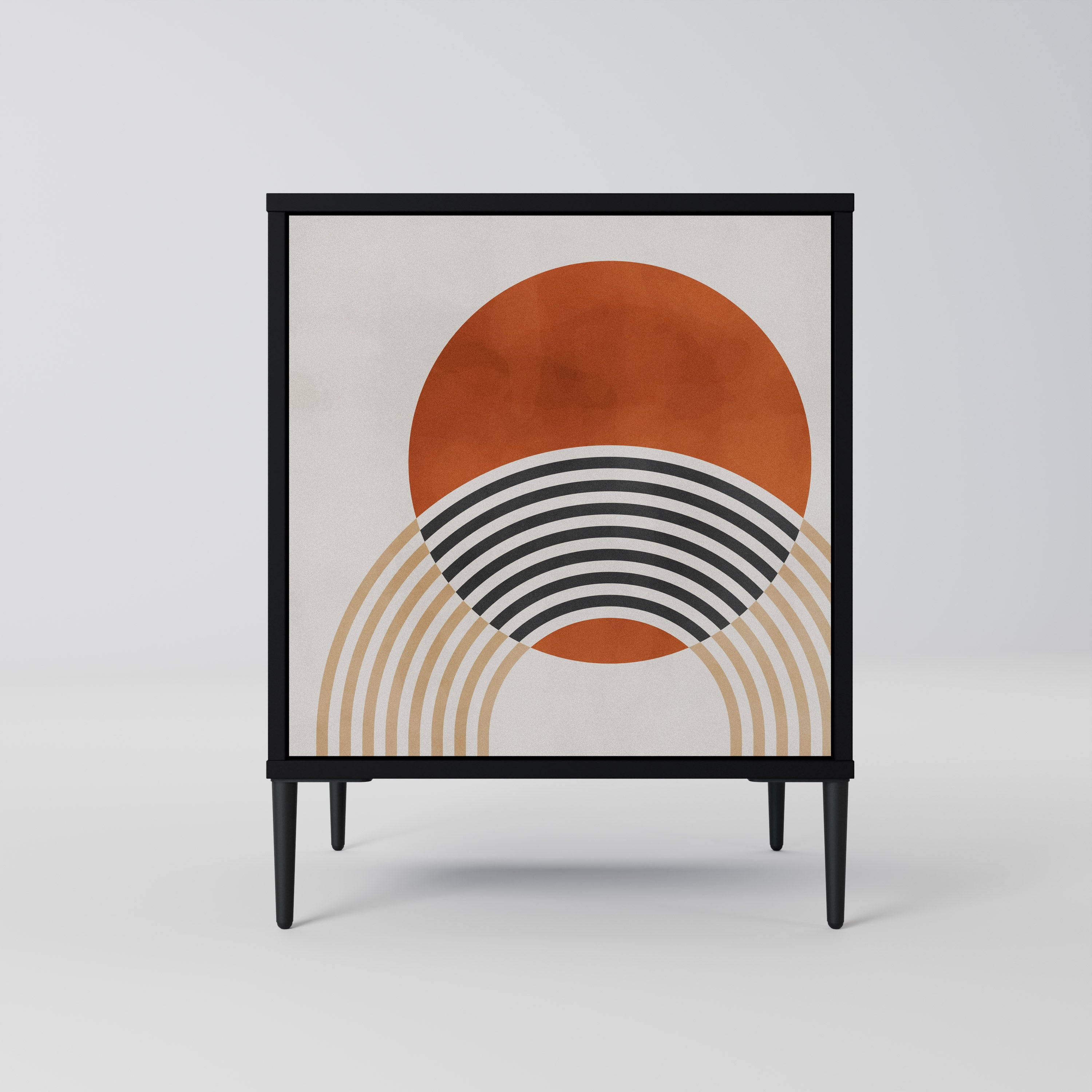 SPACE AROUND Komoda 1-drzwiowa korpus Czarny