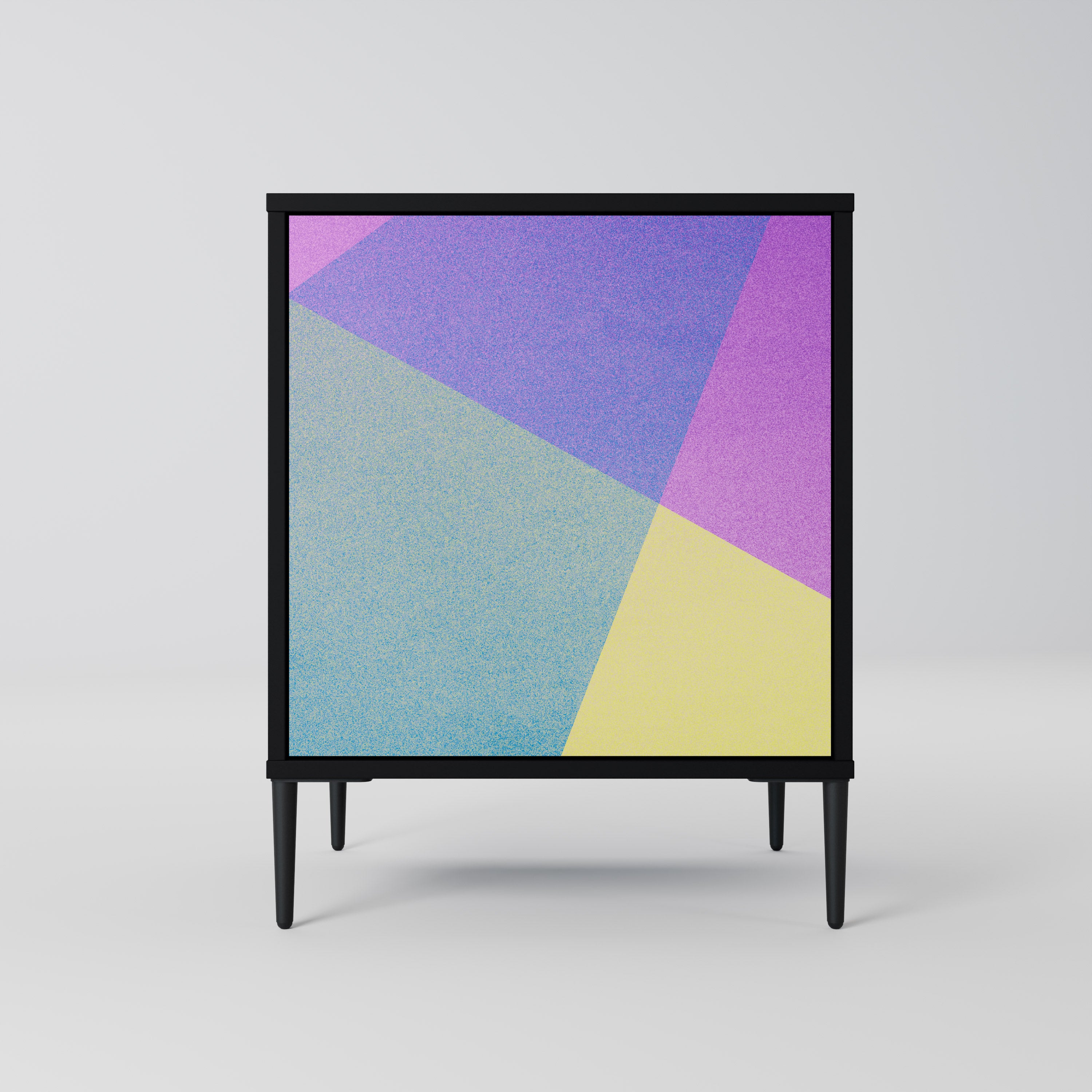 BRIGHT GEOMETRY Komoda 1-drzwiowa korpus Czarny