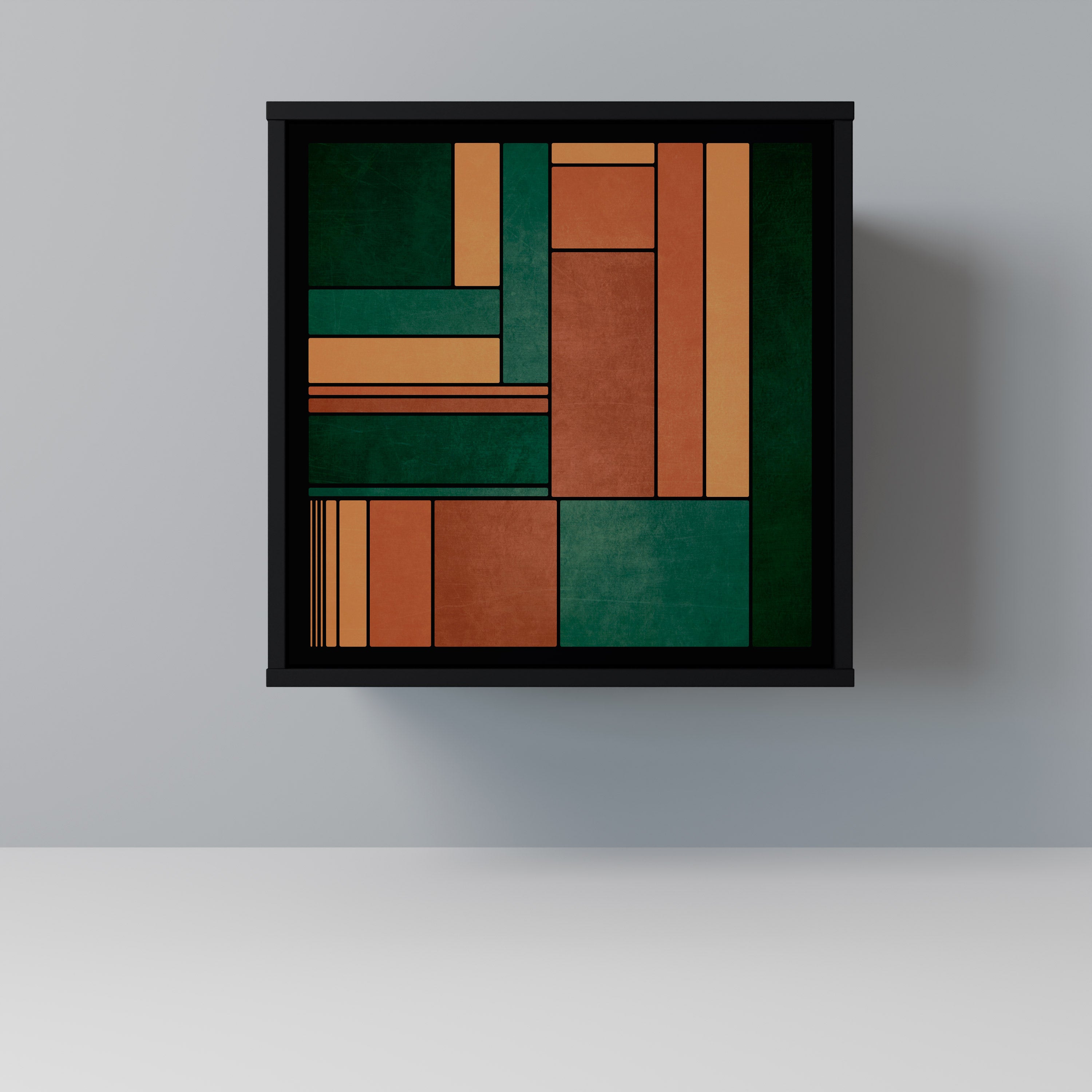 EARTHY FIGURES Komoda 1-drzwiowa korpus Czarny