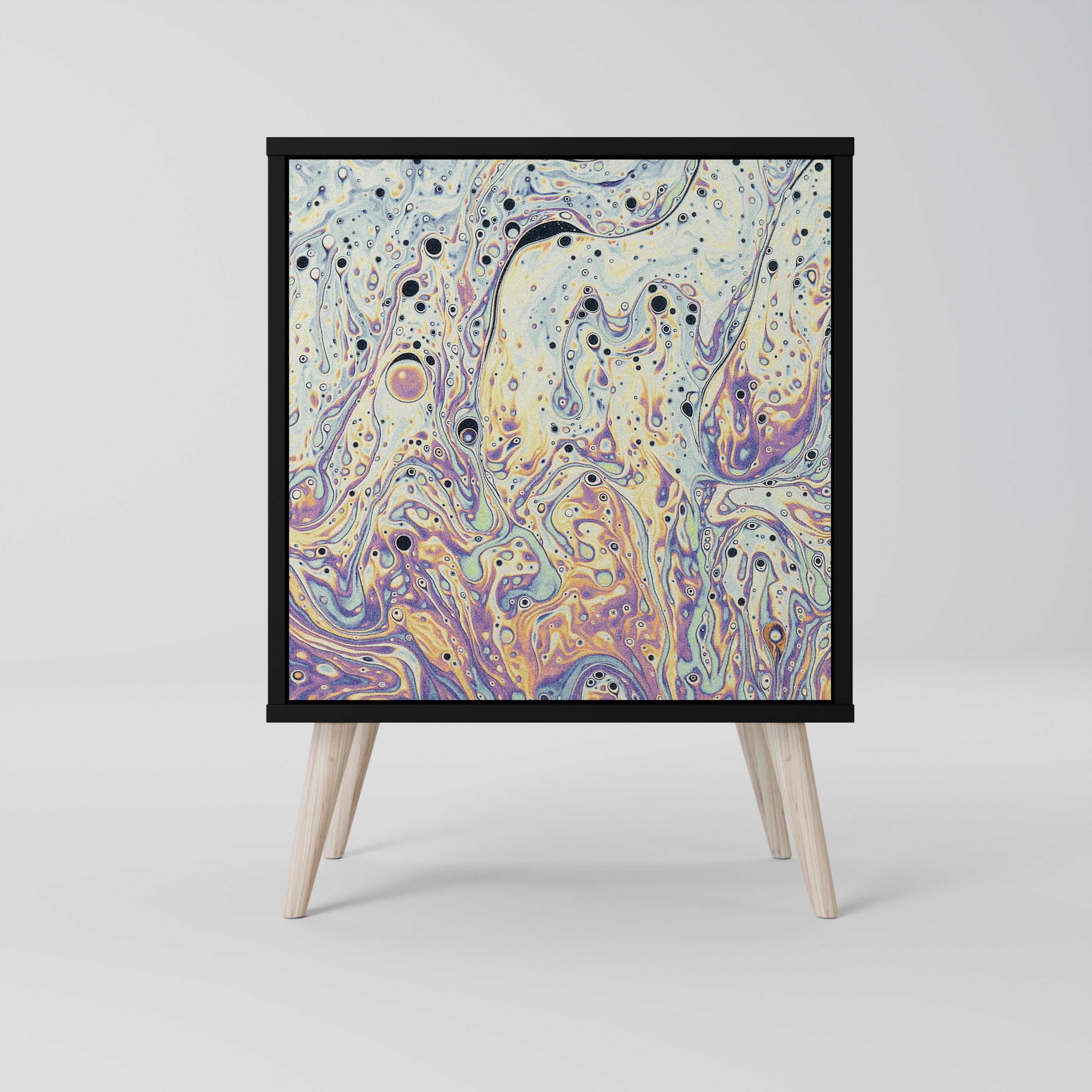 MOSAIC OF COLORS Komoda 1-drzwiowa korpus Czarny